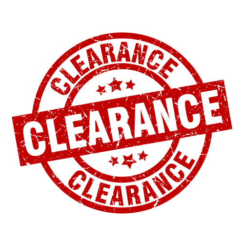 Clearance Items