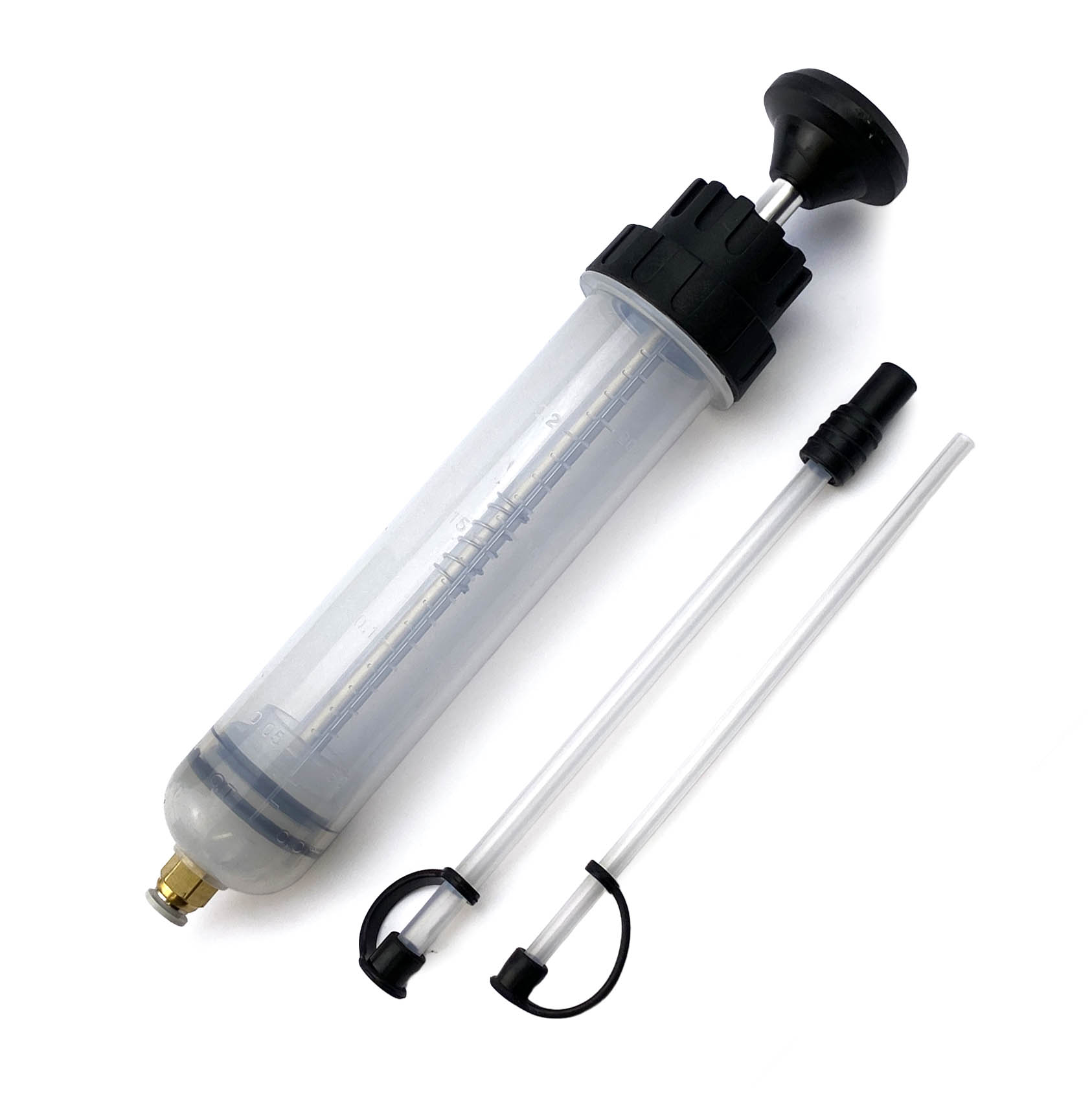 HEAVY DUTY HYDRAULIC BRAKE BLEEDER, 200ML SYRINGE & HOSE WITH ADAPTERS thumbnail 2