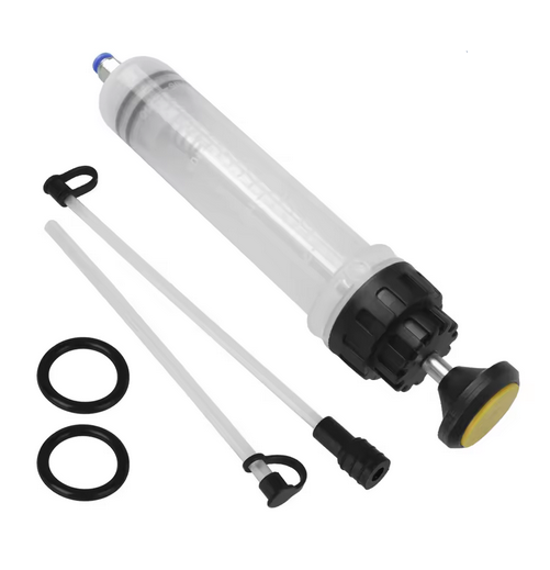 OIL FLUID FILLER OR EXTRACTOR MANUAL SYRINGE REPLACEMENT APROX 300mm OVERALL LENGTH image 1