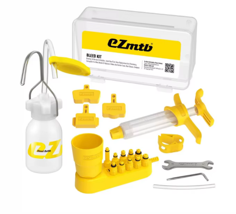 UNIVERSAL EZMTB DISC BRAKE BLEED KIT - COMPATIBLE WITH SHIMANO SRAM TEKTRO MAGURA image 1