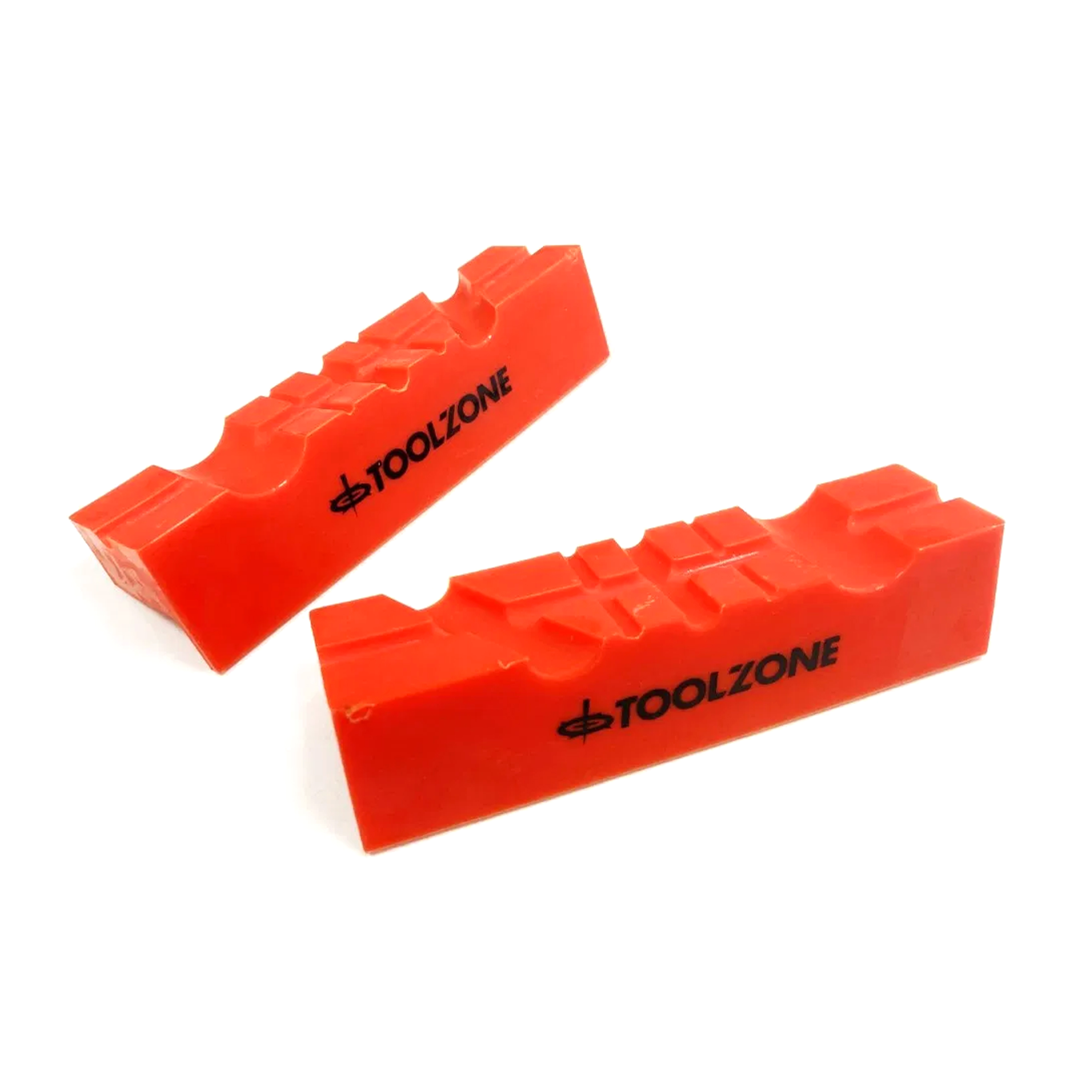 MAGNETIC SOFT VICE JAWS 4 TPU MULTI GROOVE NON-MARKING - TOOLZONE KDPVC047 thumbnail 3