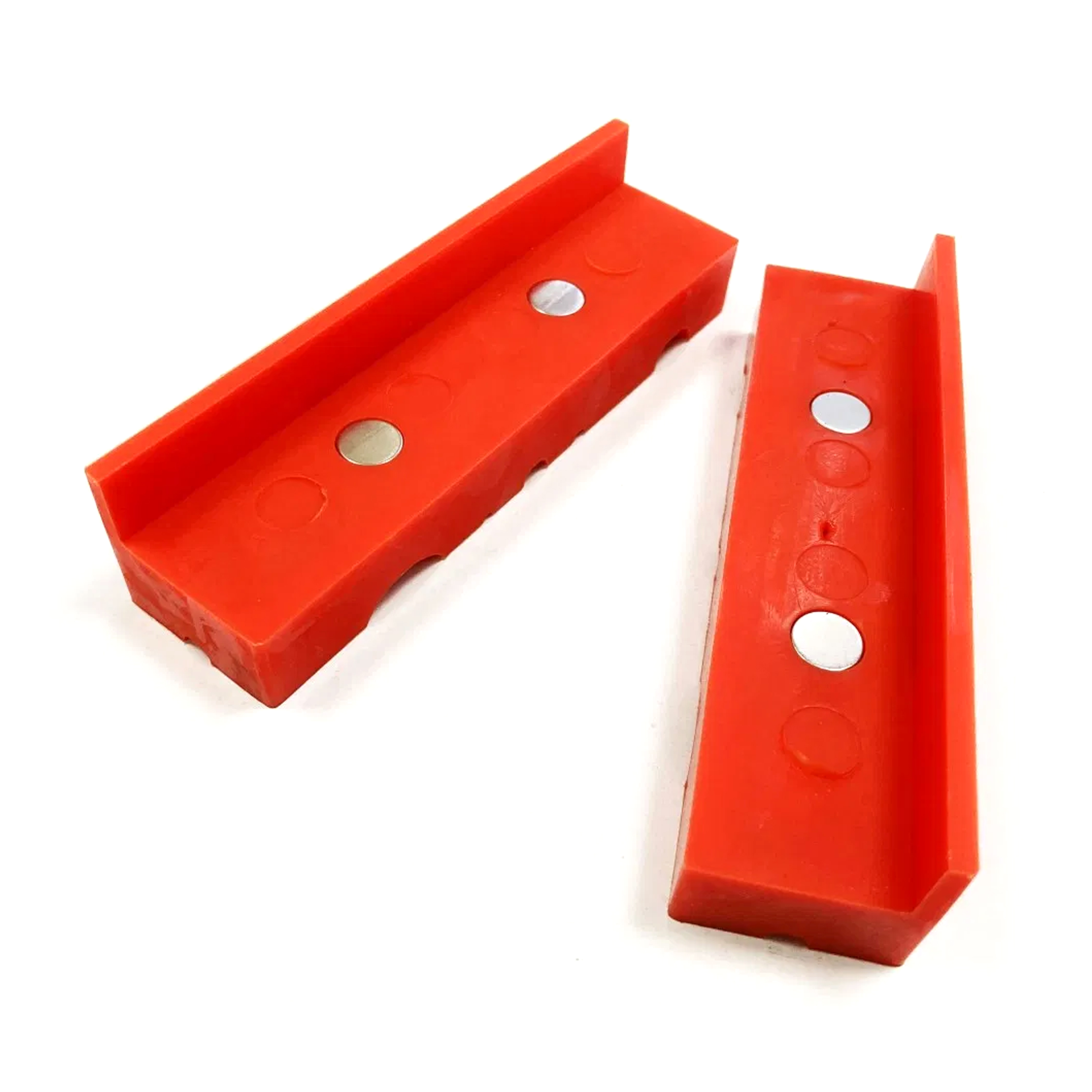 MAGNETIC SOFT VICE JAWS 4 TPU MULTI GROOVE NON-MARKING - TOOLZONE KDPVC047 thumbnail 4