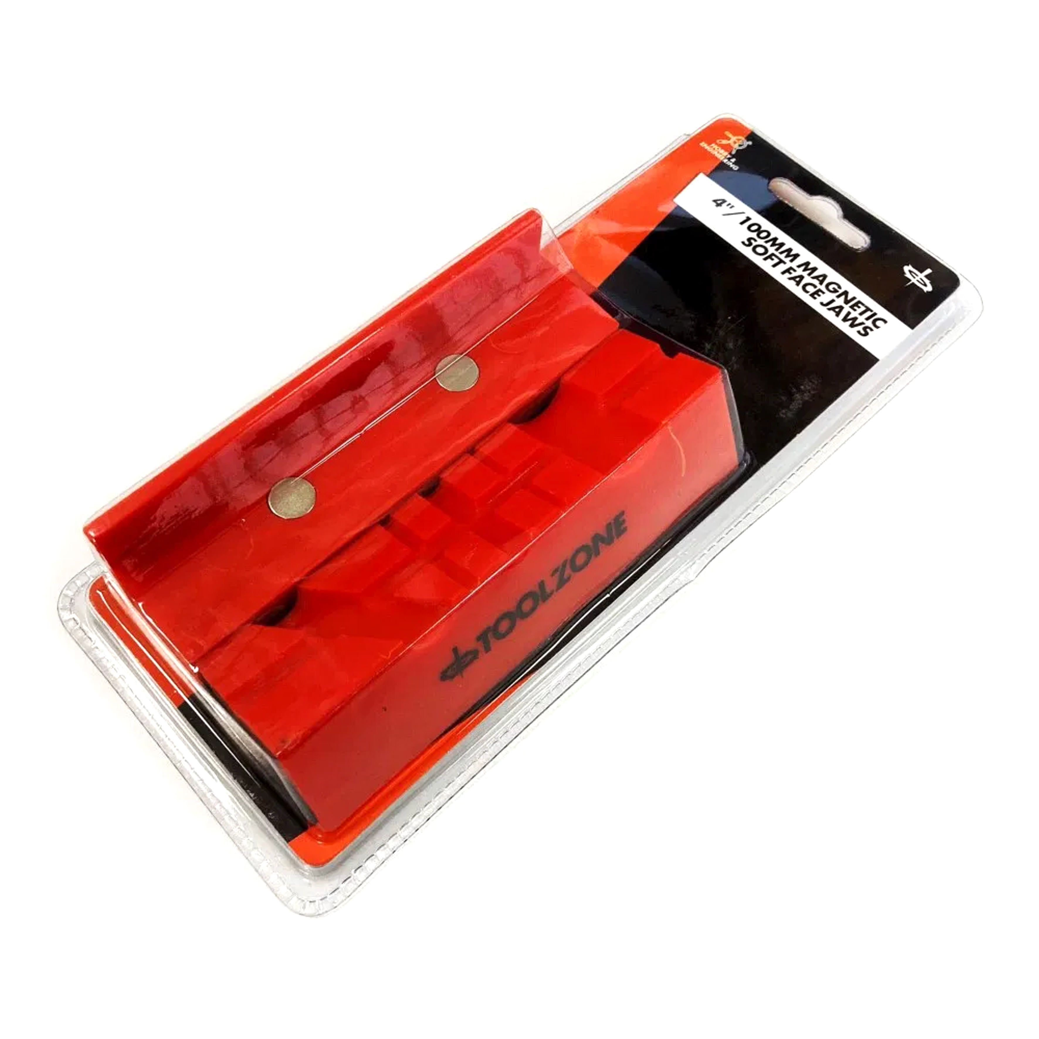 MAGNETIC SOFT VICE JAWS 4 TPU MULTI GROOVE NON-MARKING - TOOLZONE KDPVC047 thumbnail 5