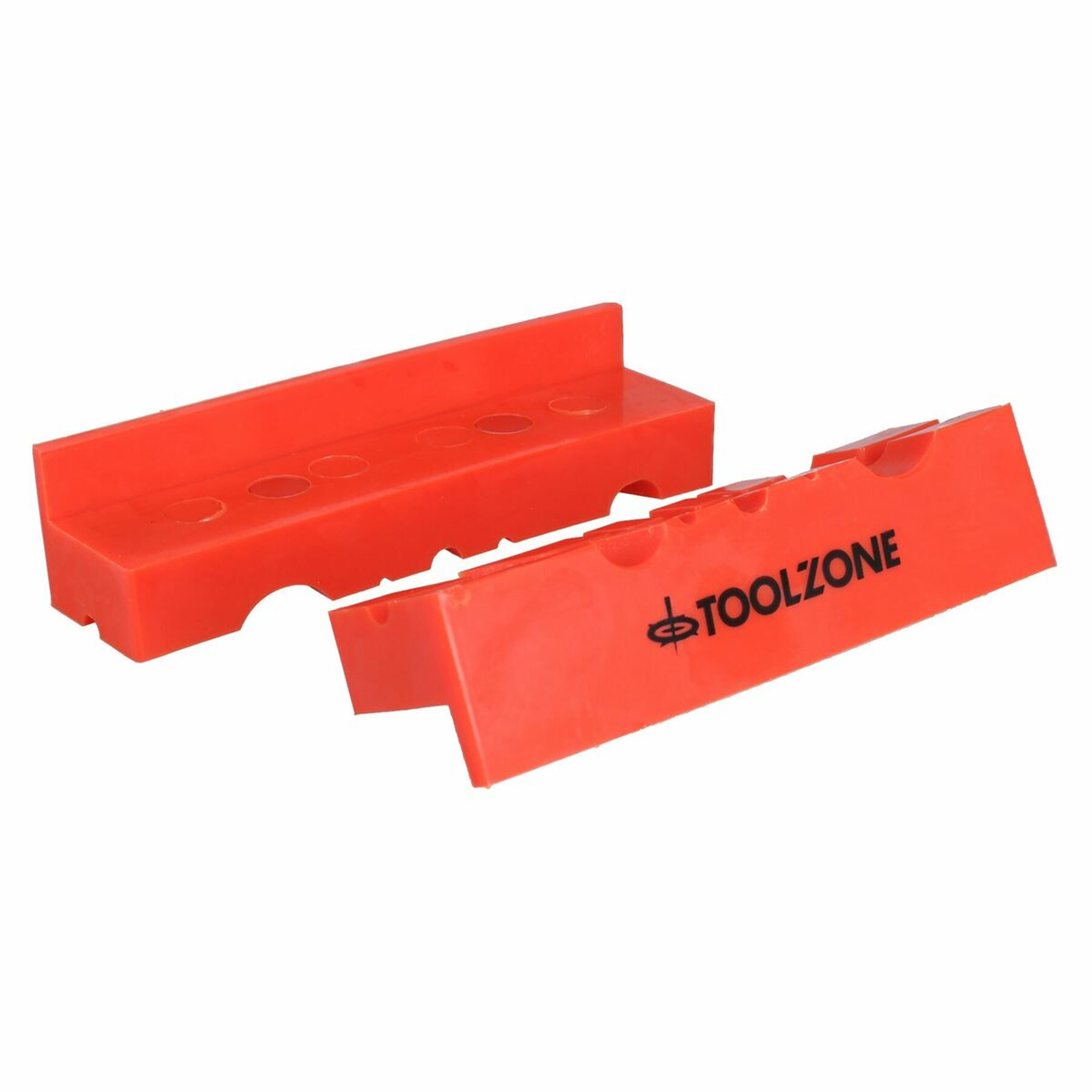 MAGNETIC SOFT VICE JAWS 4 TPU MULTI GROOVE NON-MARKING - TOOLZONE KDPVC047 thumbnail 2