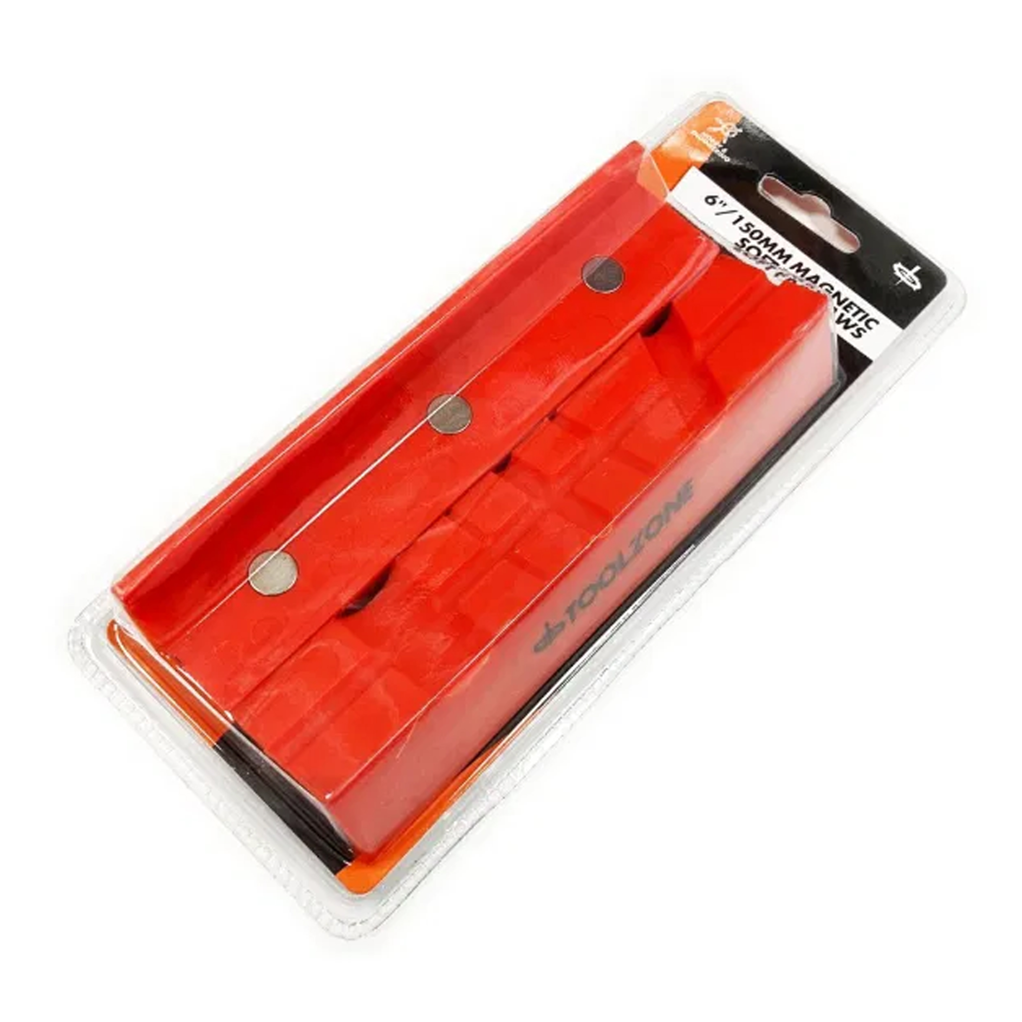 MAGNETIC SOFT VICE JAWS 6 TPU MULTI GROOVE NON-MARKING - TOOLZONE KDPVC048 thumbnail 5