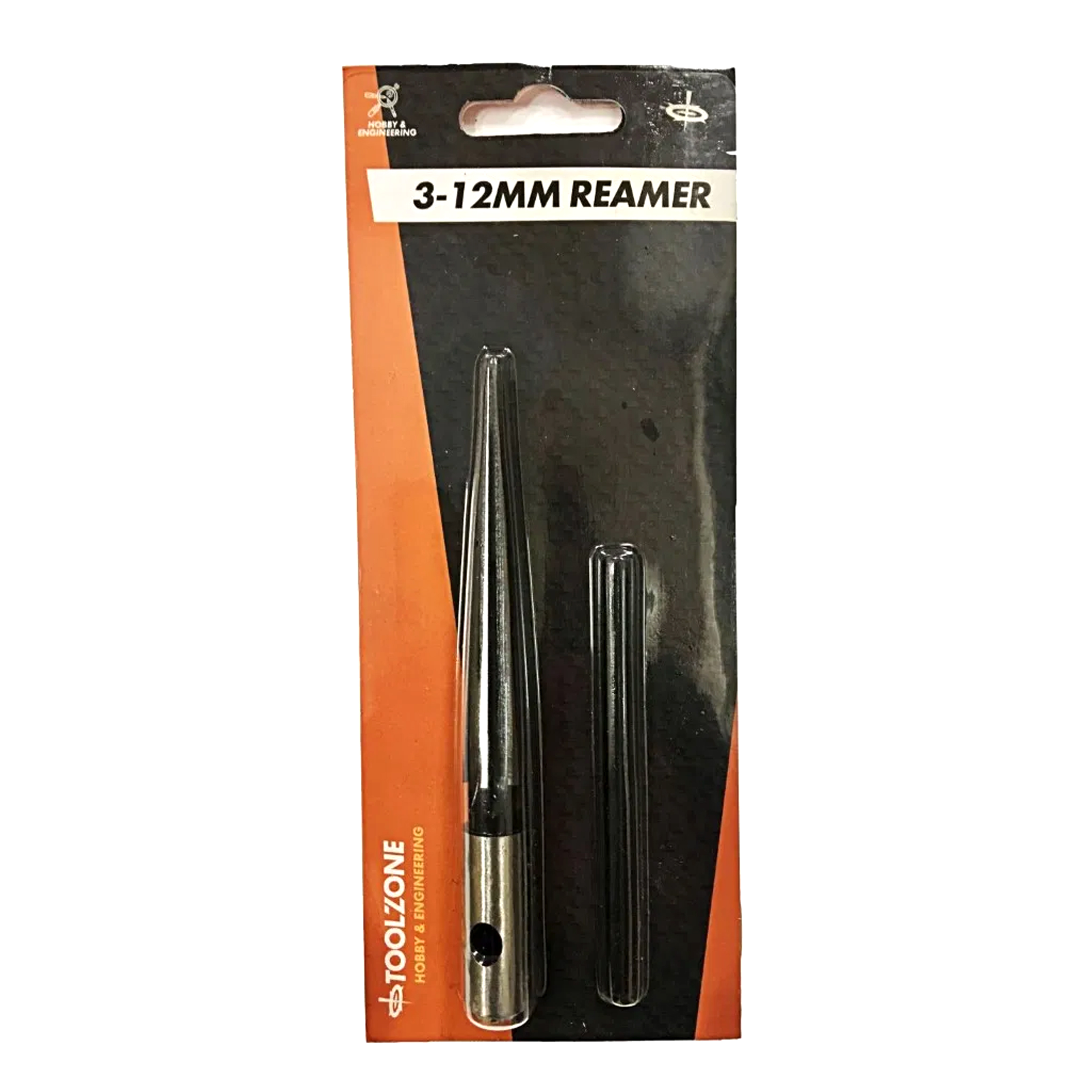 TAPERED REAMER 3-12mm BEARING STEEL 125mm LENGTH - TOOLZONE KDPWW190 thumbnail 2