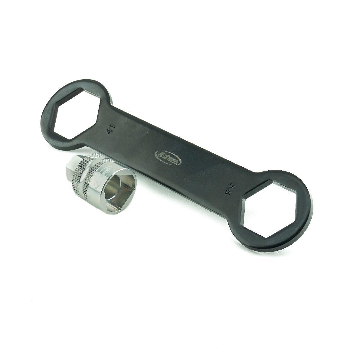FRONT FORK TOP CAP / COMPRESSION ADJ Socket YZF-R6, 35/41mm, K-TECH 113-010-055 image 1