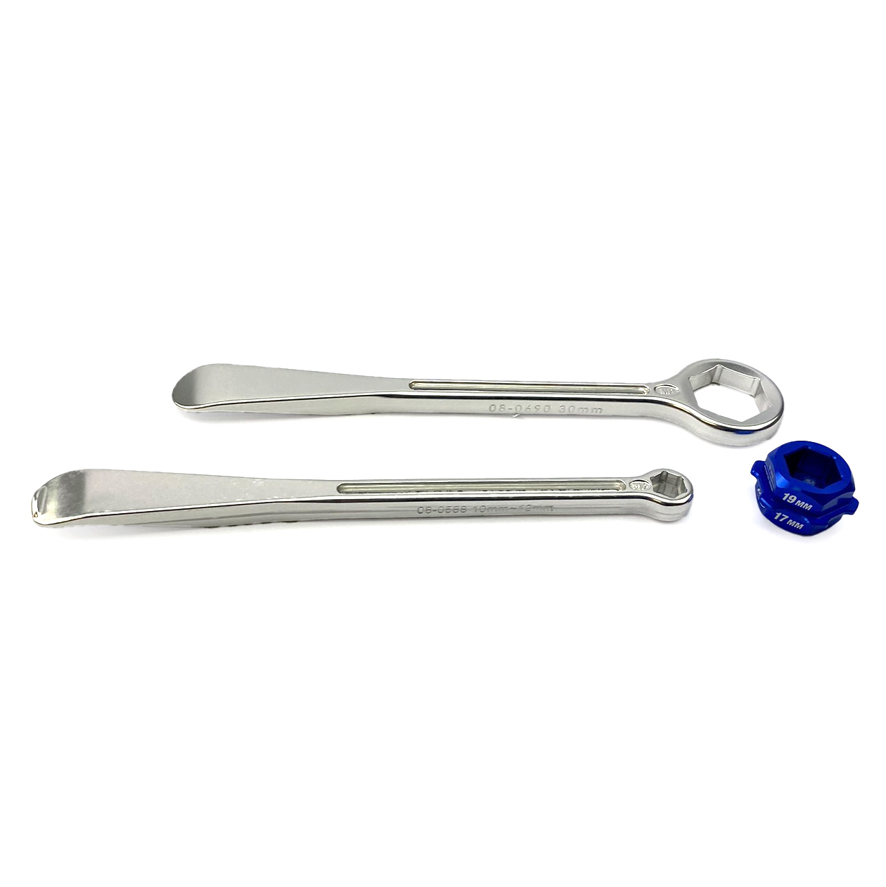 T6 COMBO LEVER SET 30mm 10/12mm 30/17/19mm ADAPTOR MOTION PRO thumbnail 2