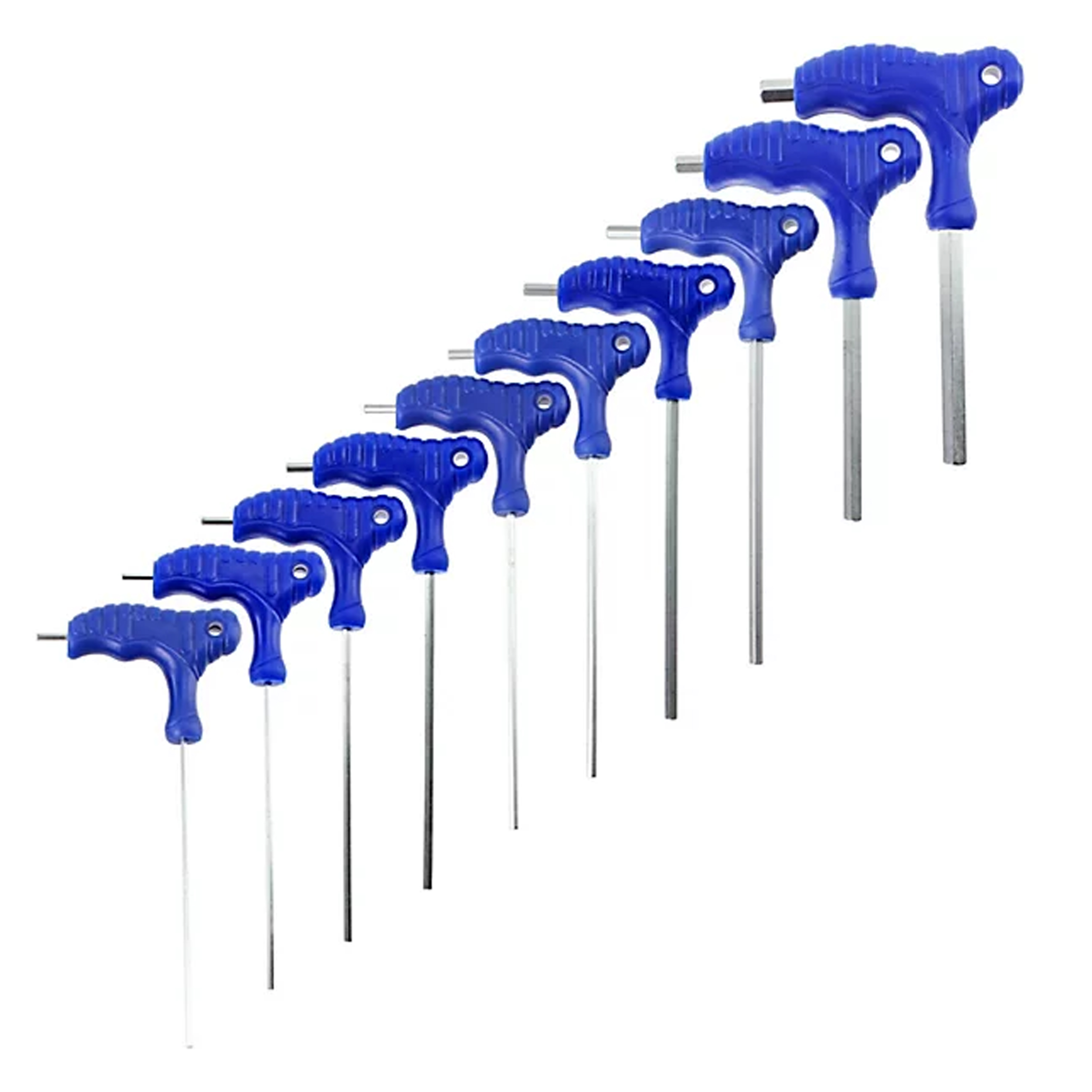 T-HANDLE HEX ALLEN KEY SET/10pc. thumbnail 2