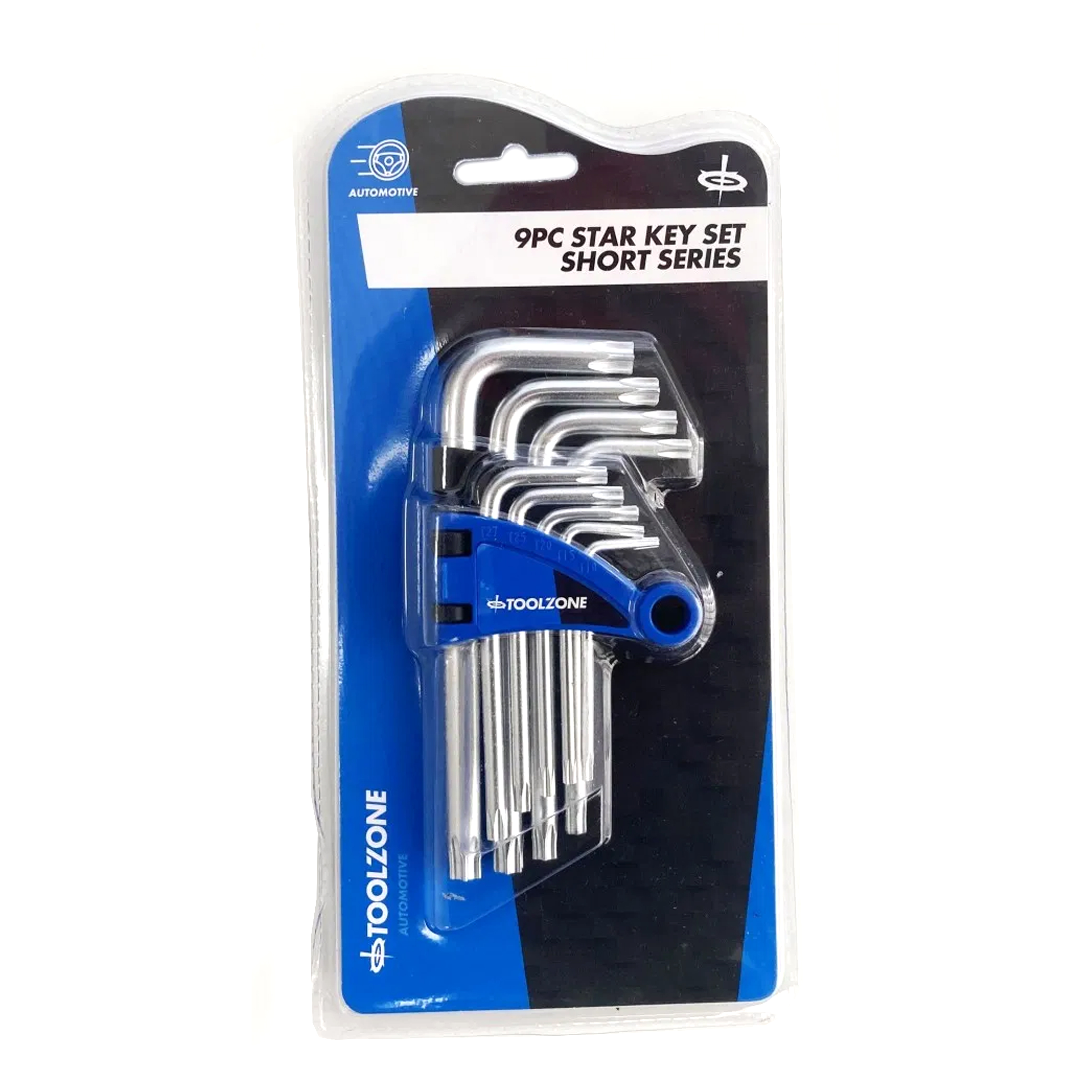 SHORT STAR KEY SET 9PC T10-T50 - TOOLZONE KDPSD073 thumbnail 3