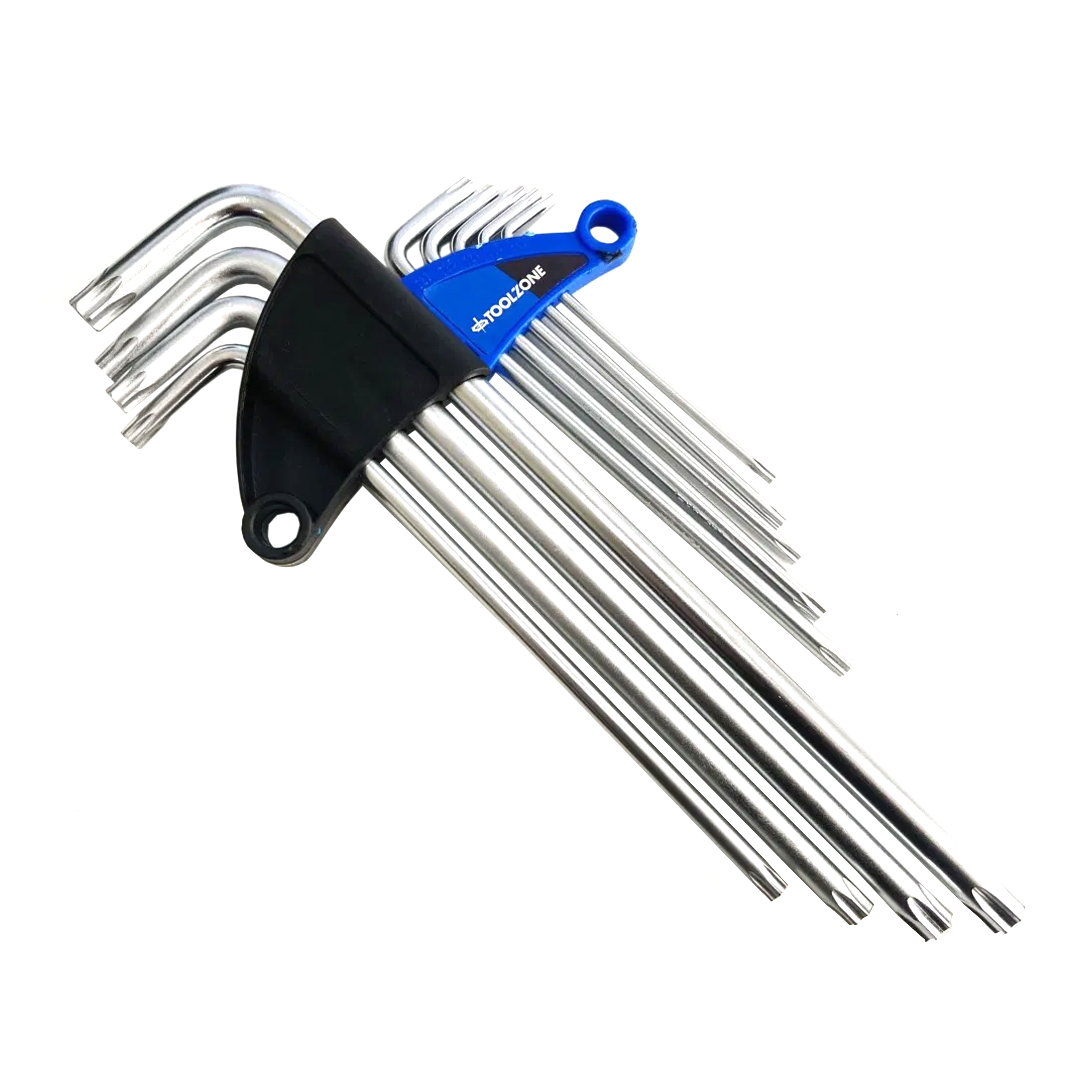 EXTRA-LONG TAMPERPROOF STAR KEY SET 9PC T10-T50 - TOOLZONE KDPSD076 thumbnail 2