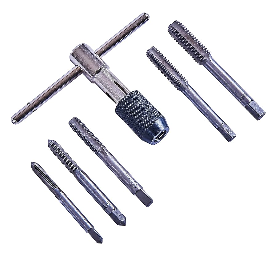 TAP WRENCH & TAP KIT 3-8mm image 1