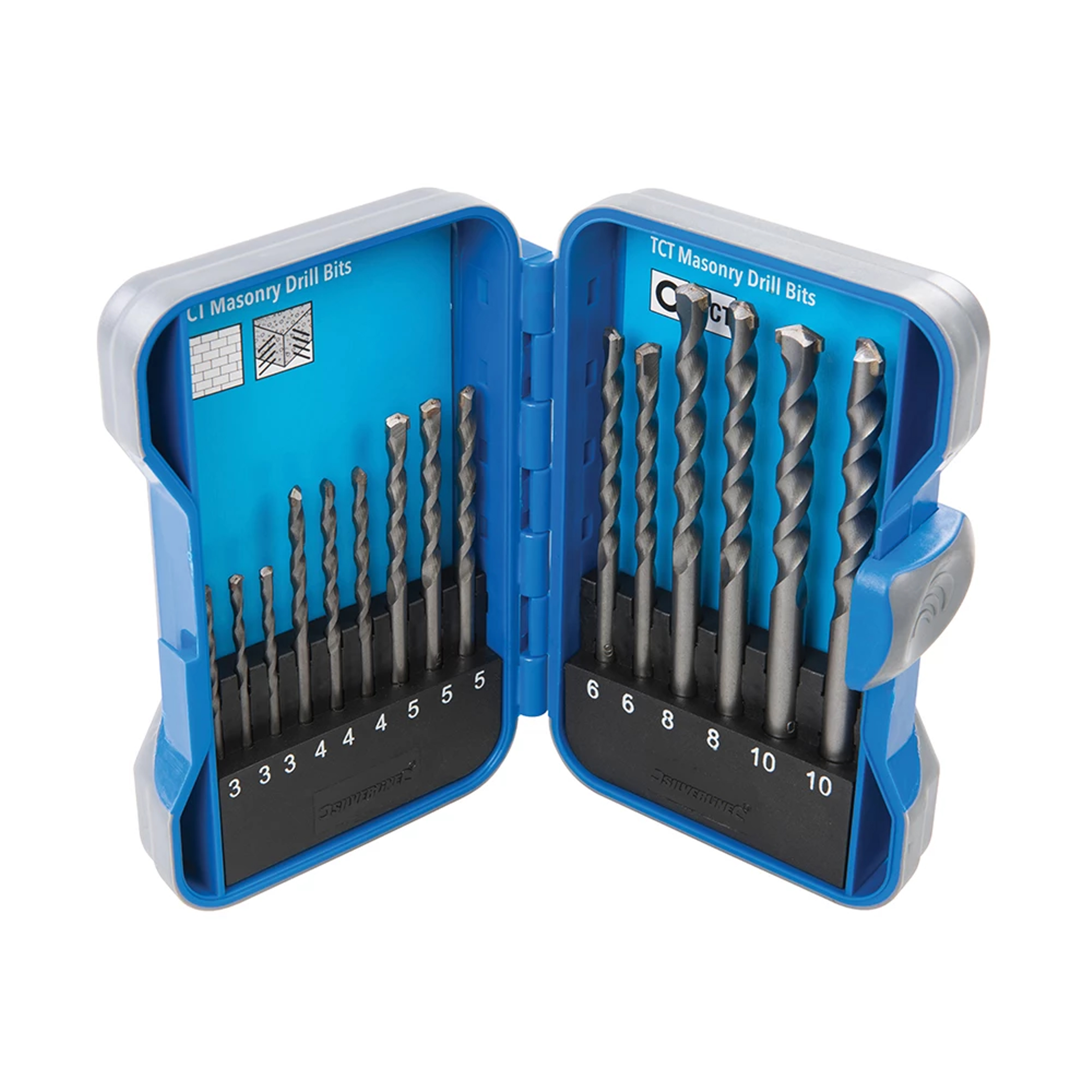 1.0-9.0mm Twist Drill Bit Set Titanium 17PCS 633829 image 1