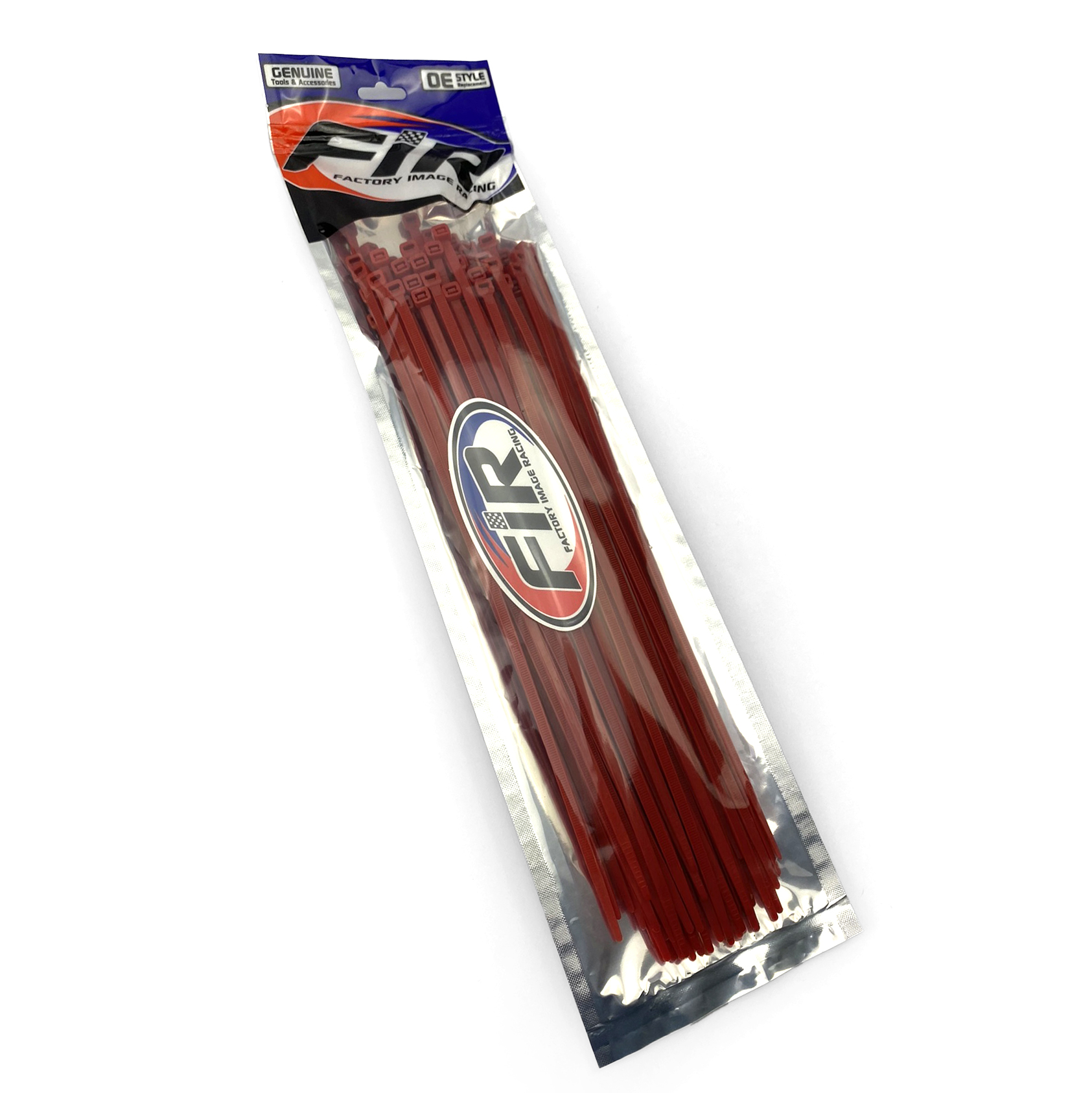 NYLON CABLE ZIP TIES - RED, 300mm x 4.8mm - PACK OF 100 thumbnail 2