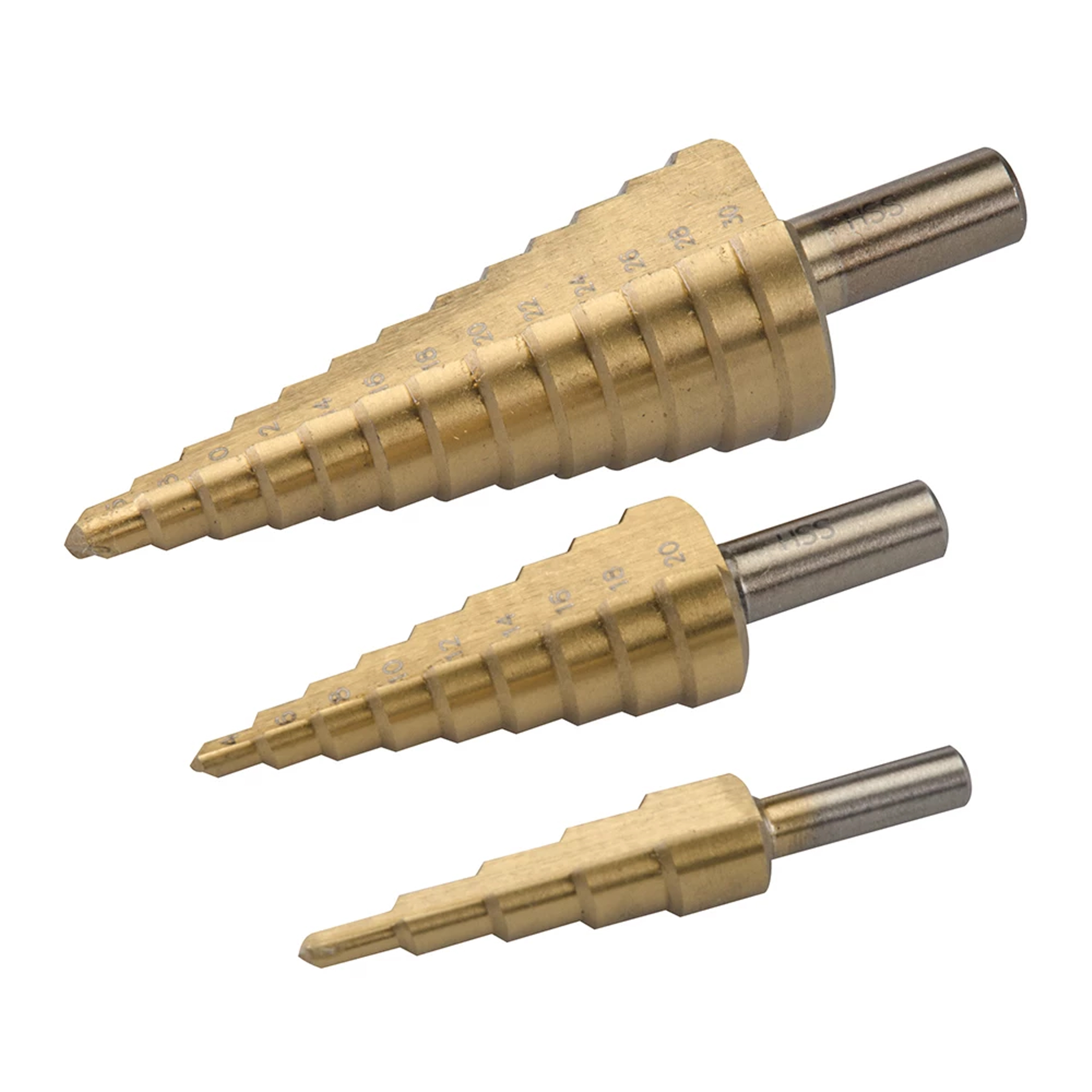 HSS STEP DRILL SET 3pce 282620 image 1