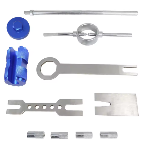 SHOWA FORK CAP SOCKET WRENCH & SHOCK ABSORBER INNER TUBE REPAIR TOOL SET image 1