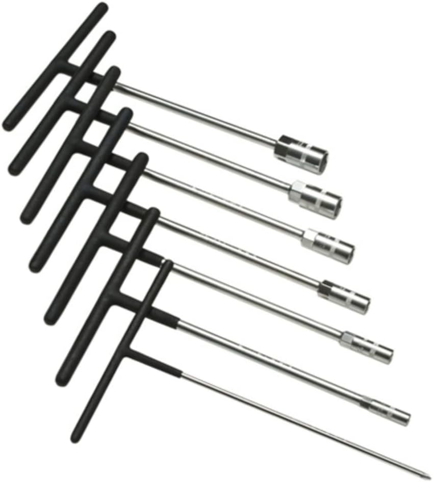 RUBBER COATED T-HANDLE SET OF 7 SOCKETS thumbnail 5