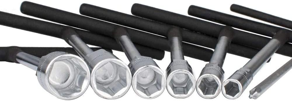RUBBER COATED T-HANDLE SET OF 7 SOCKETS thumbnail 6