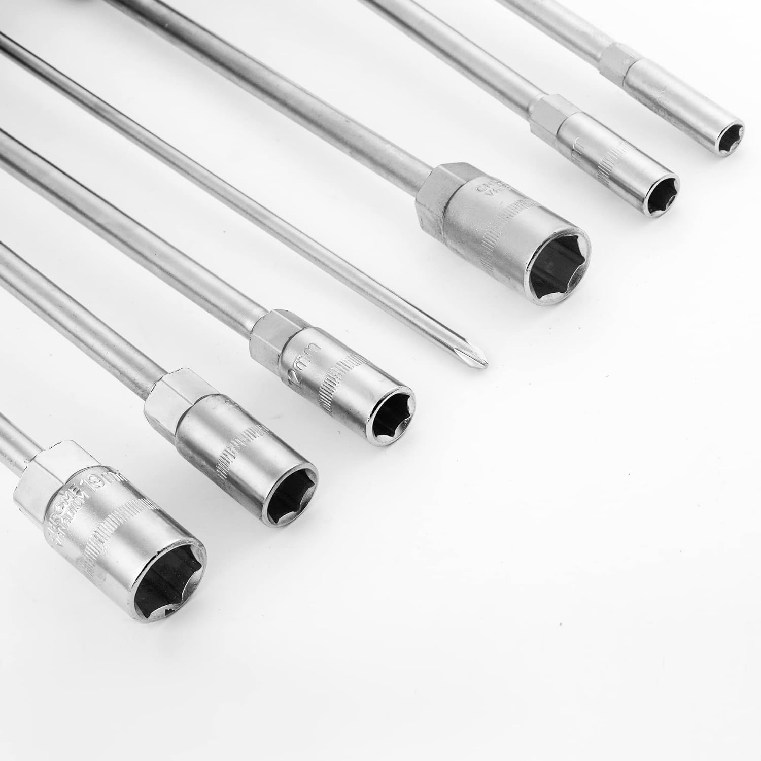 RUBBER COATED T-HANDLE SET OF 7 SOCKETS thumbnail 7