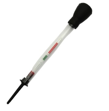 BATTERY HYDROMETER TESTING ELECTROLYTE LEVEL DENSITY LEAD ACID SPECIFIC GRAVITY SUCTION TYPE image 1