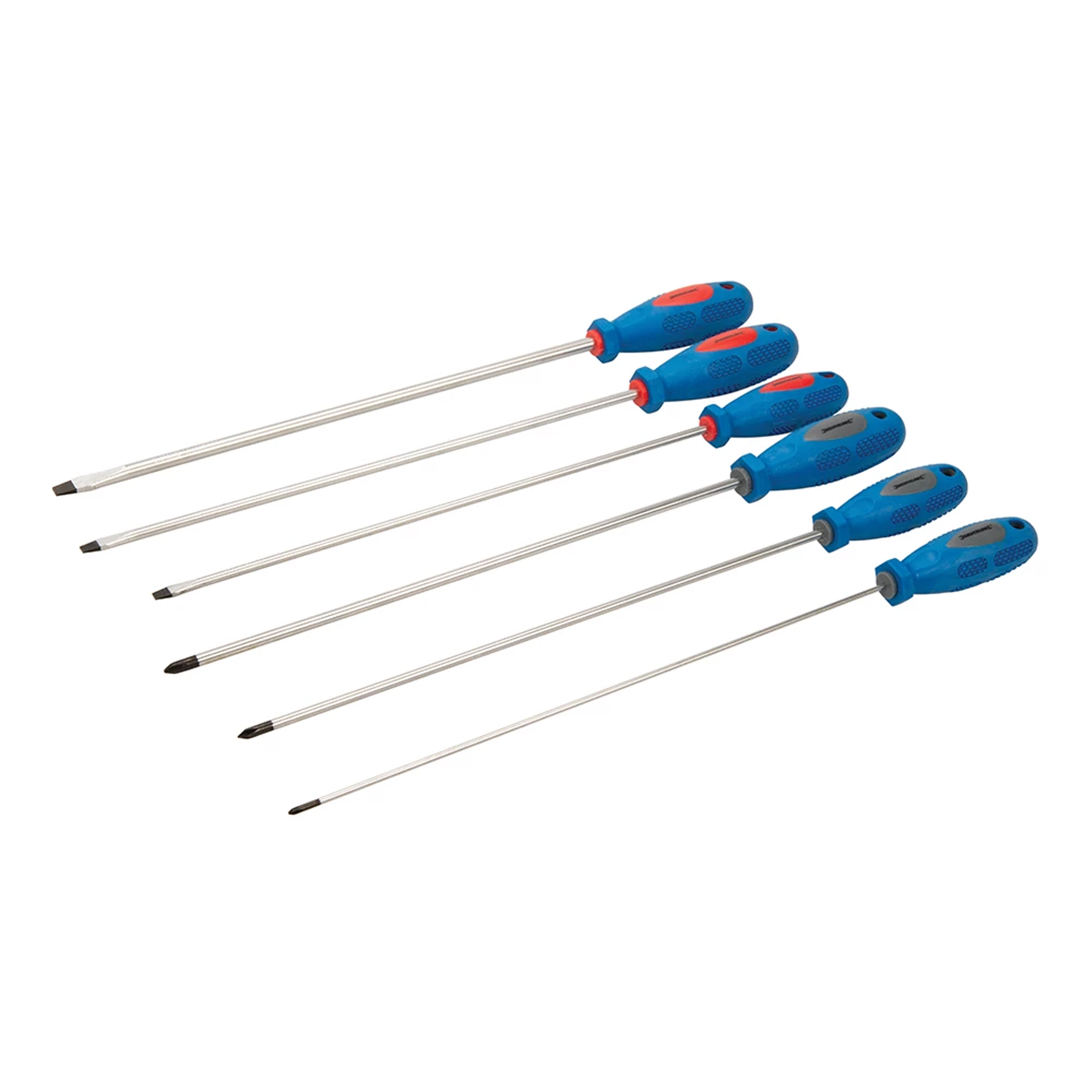 6 PIECE SCREWDRIVERS LONG image 1