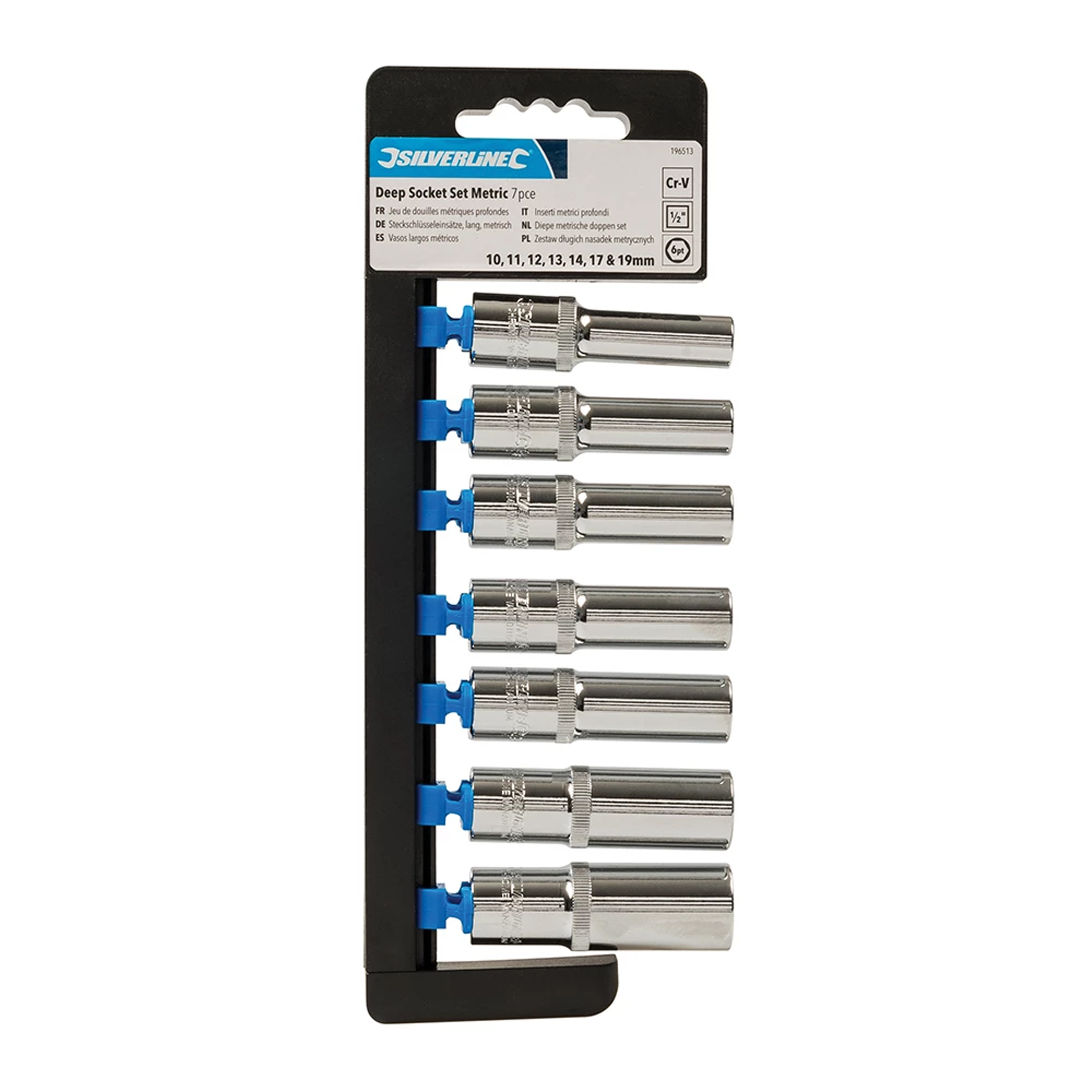DEEP SOCKETS 7PCS 1/2inc DRIVE image 1