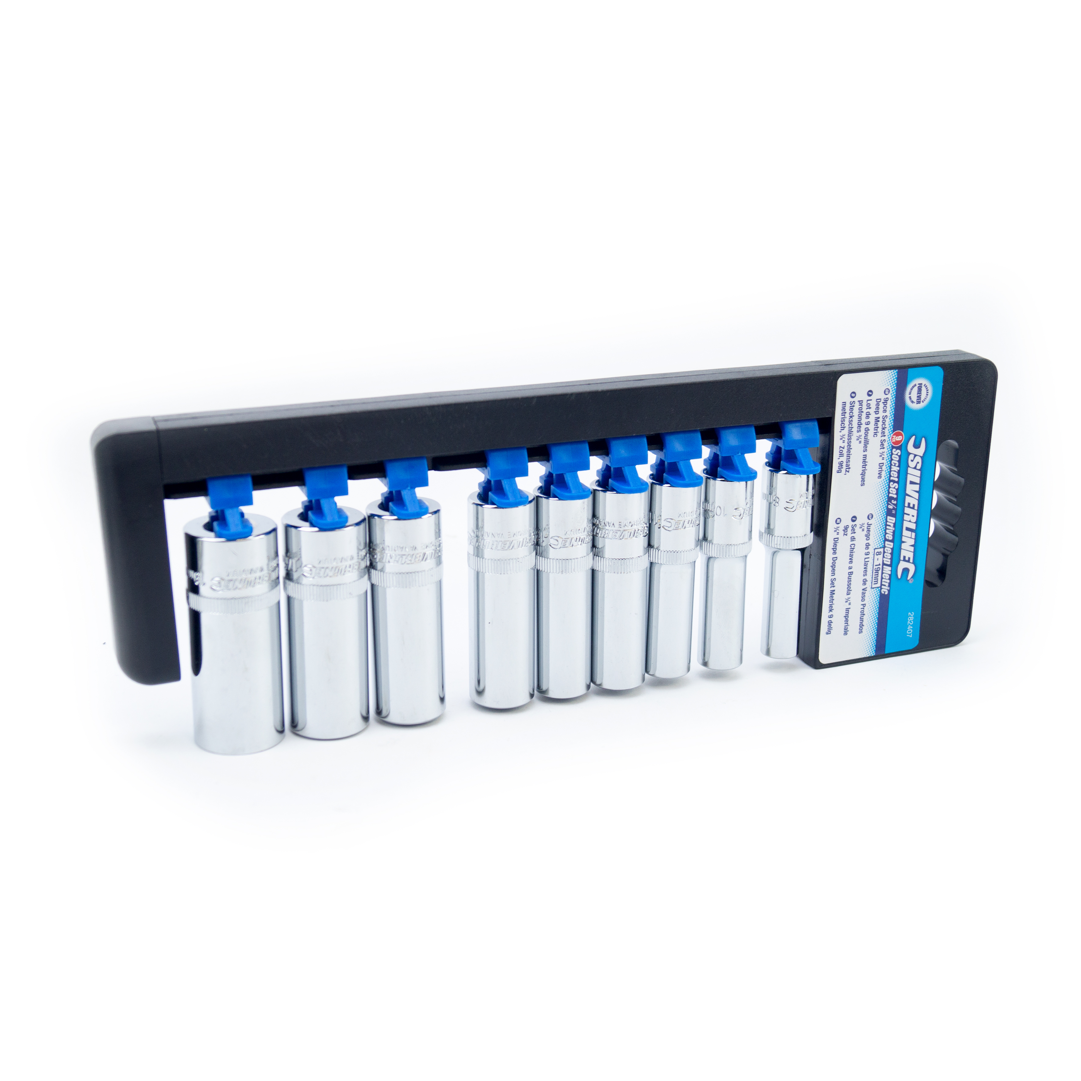 DEEP SOCKETS 9PCS 3/8inc DRIVE image 1