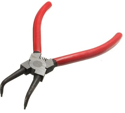 CIRCLIP PLIERS INTERNAL BENT 7 image 1