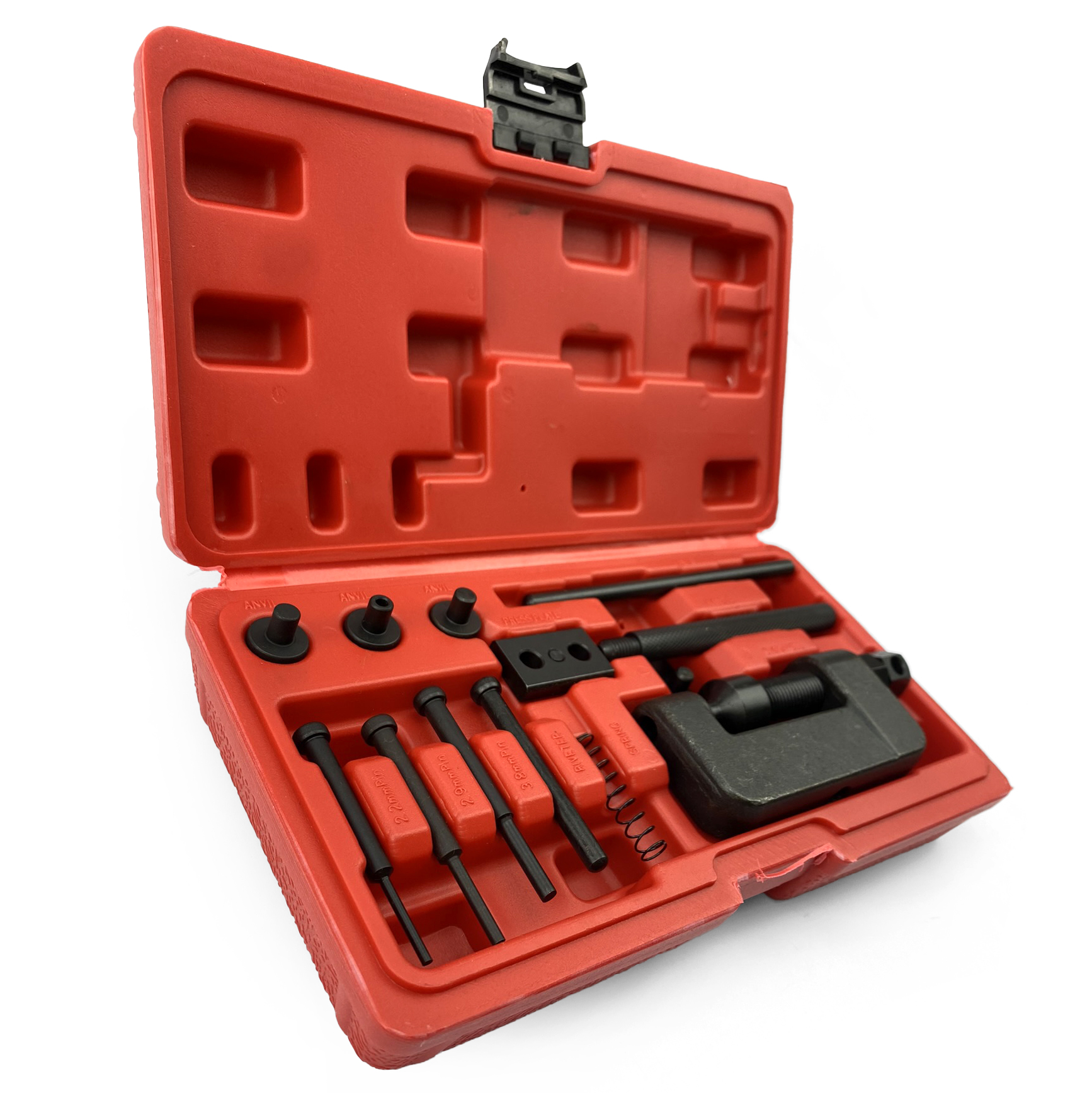 CHAIN BREAKER & RIVET CUTTING KIT 420-630 PITCH 2mm 3mm 4mm PINS thumbnail 5