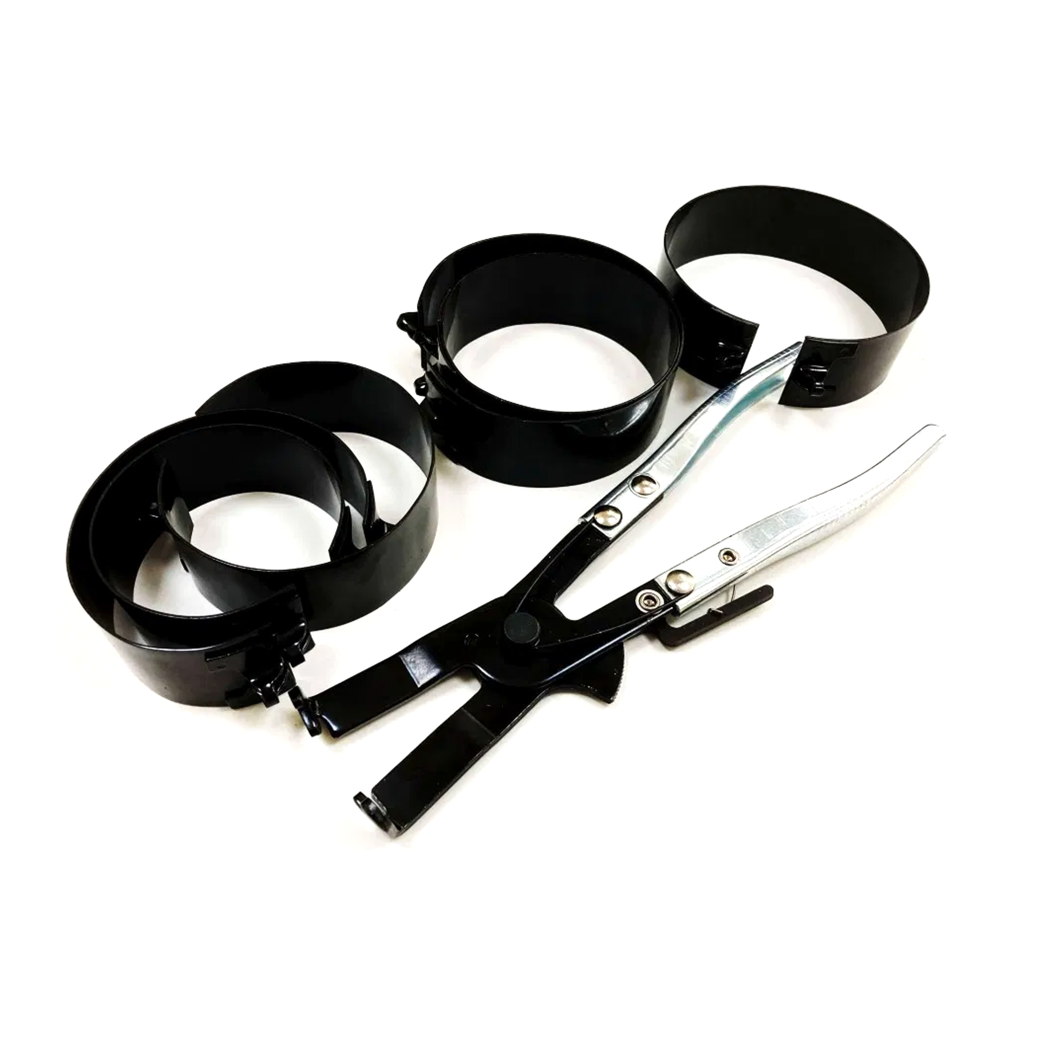 PISTON RING COMPRESSOR SET 7pc 73-111mm WITH PLIER - TOOLZONE KDPAU007 thumbnail 3