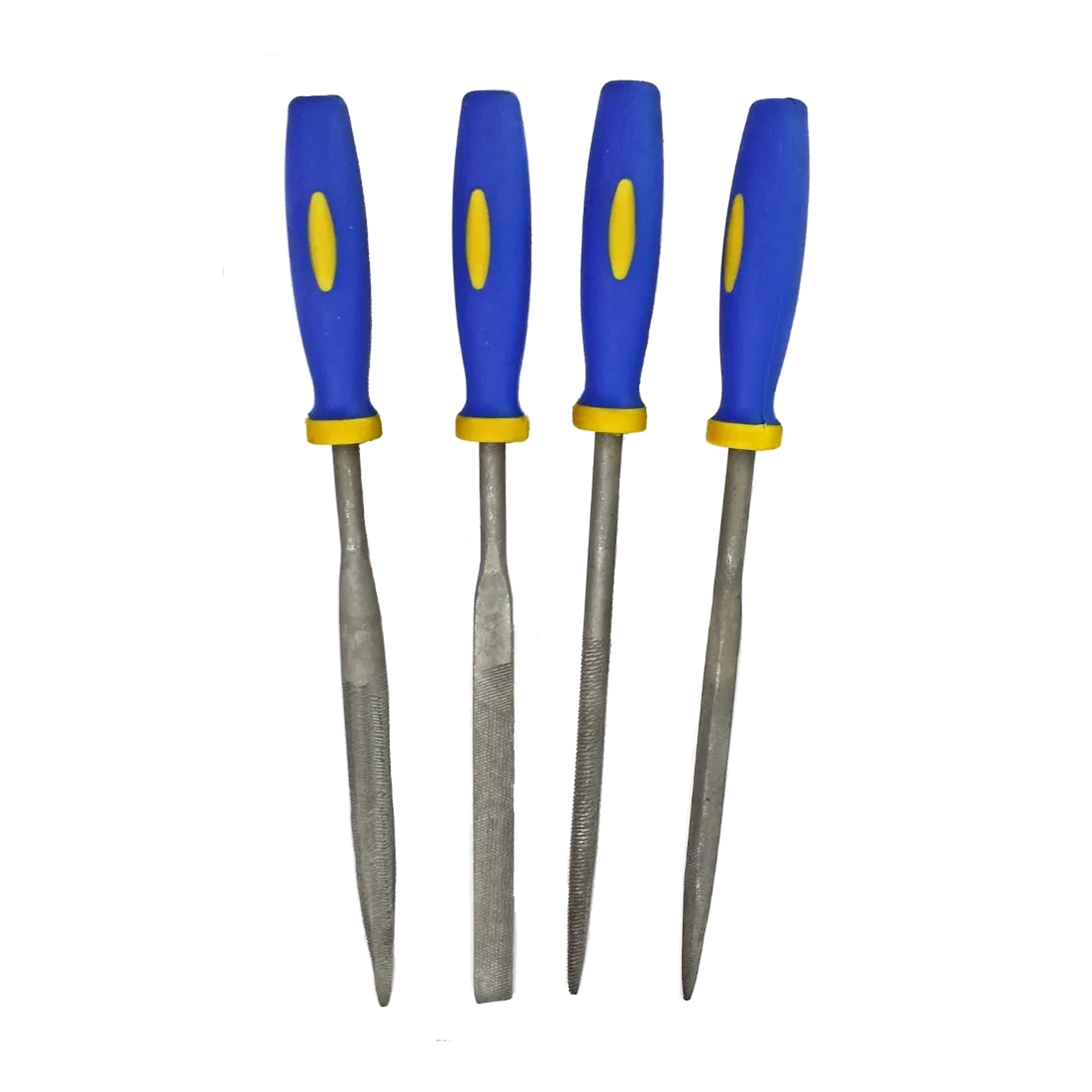 WARDING FILE SET 4PC 6 HIGH CARBON STEEL VARIOUS SHAPES WITH POUCH - TOOLZONE KDPWW086 thumbnail 2