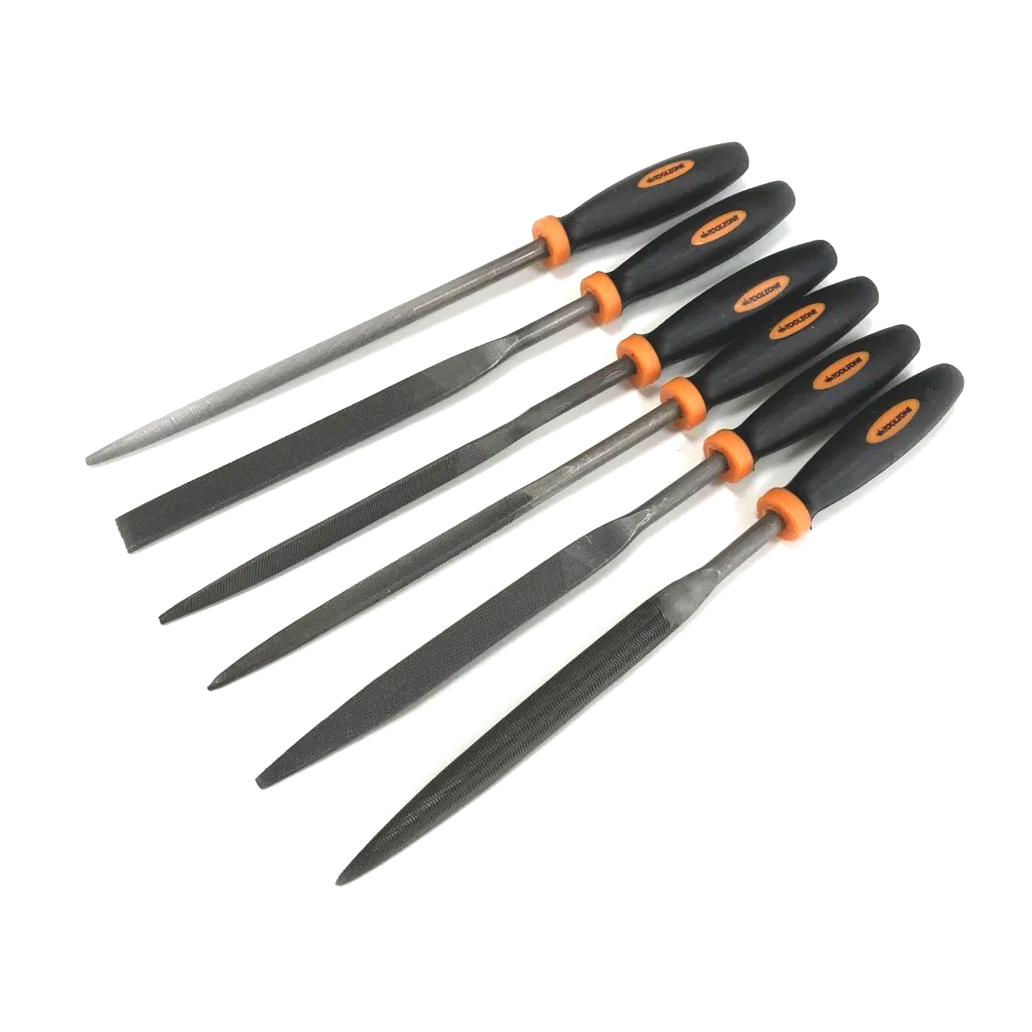WARDING FILE SET 6PC BEARING STEEL 175 x 5mm - TOOLZONE KDPWW203 thumbnail 2