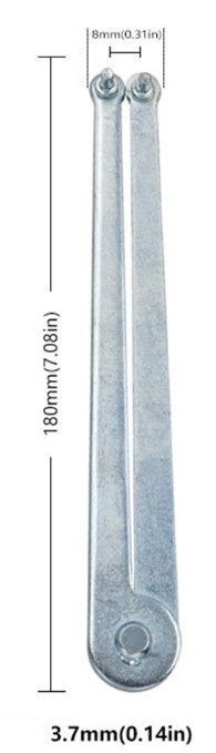 ADJUSTABLE 2 PIN SPANNER thumbnail 2