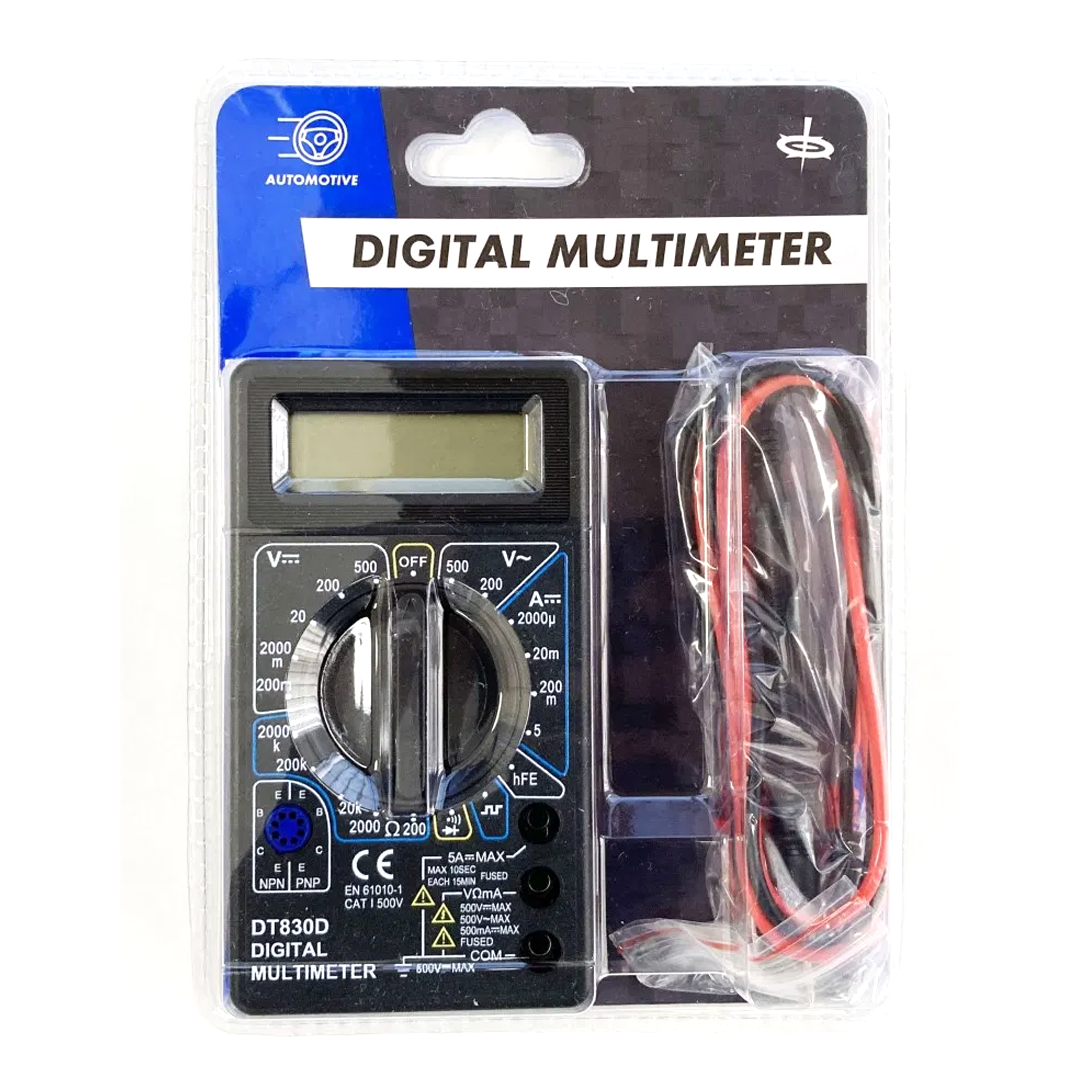DIGITAL MULTIMETER STANDARD 3-1/2 DISPLAY MAX 1999 - TOOLZONE KDPEL059 thumbnail 2