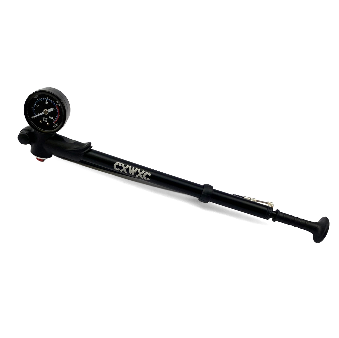 300PSI SUSPENSION SHOCK FORK AIR PUMP WITH GAUGE & BLEED BUTTON thumbnail 2