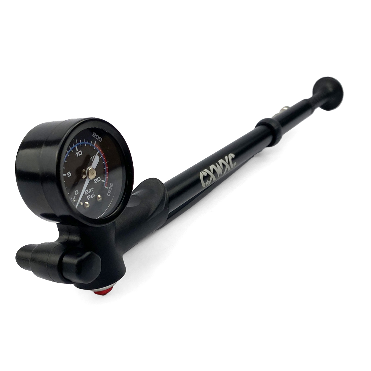 300PSI SUSPENSION SHOCK FORK AIR PUMP WITH GAUGE & BLEED BUTTON thumbnail 4