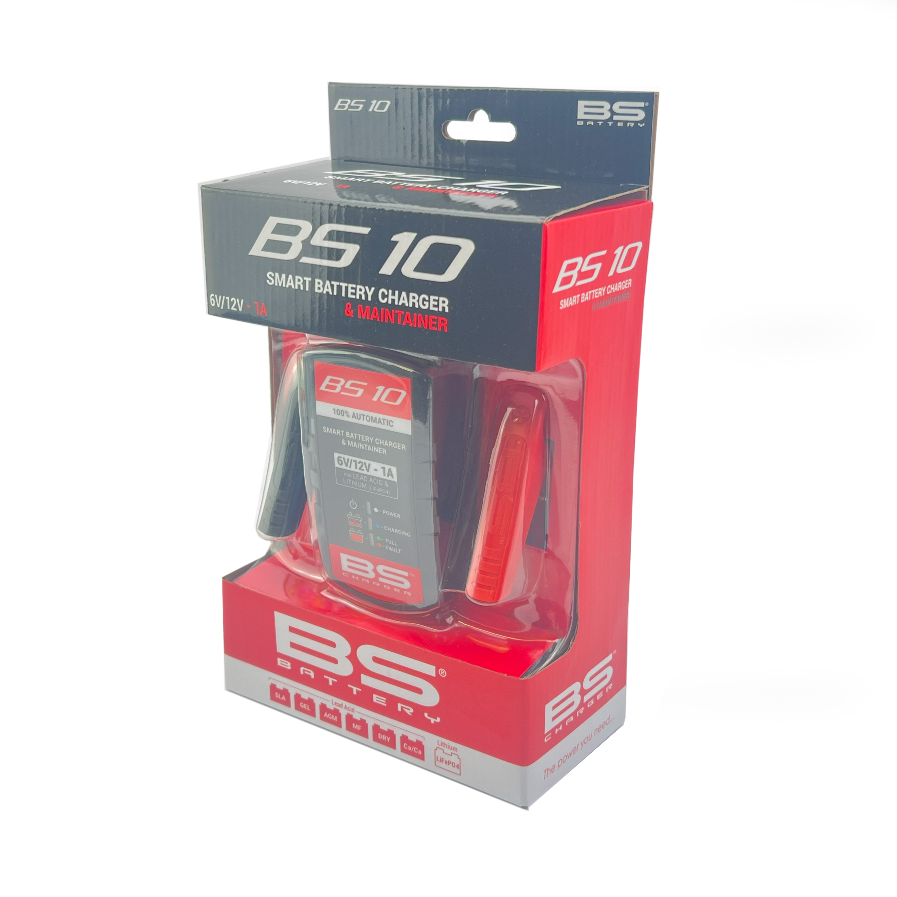 BATTERY CHARGER 6V/12V, 1A, BS10 CHARGER,700516, 12V & 6V, !!! *** EU SOCKET *** !!! thumbnail 2