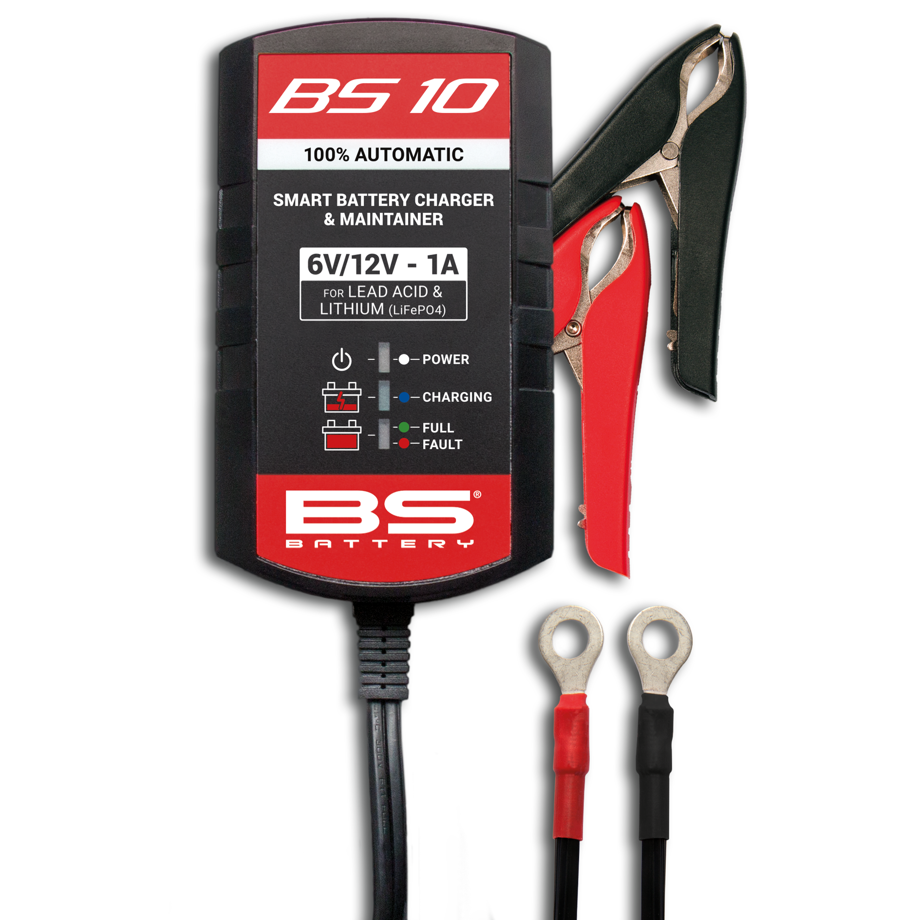 BATTERY CHARGER 6V/12V, 1A, BS10 CHARGER,700516, 12V & 6V, !!! *** EU SOCKET *** !!! image 1