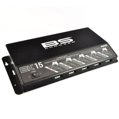 BATTERY CHARGER 12V 5 x 1.5A, 5 BANK CHARGER, 700534, BS-BK15, !!! *** EU SOCKET *** !!!