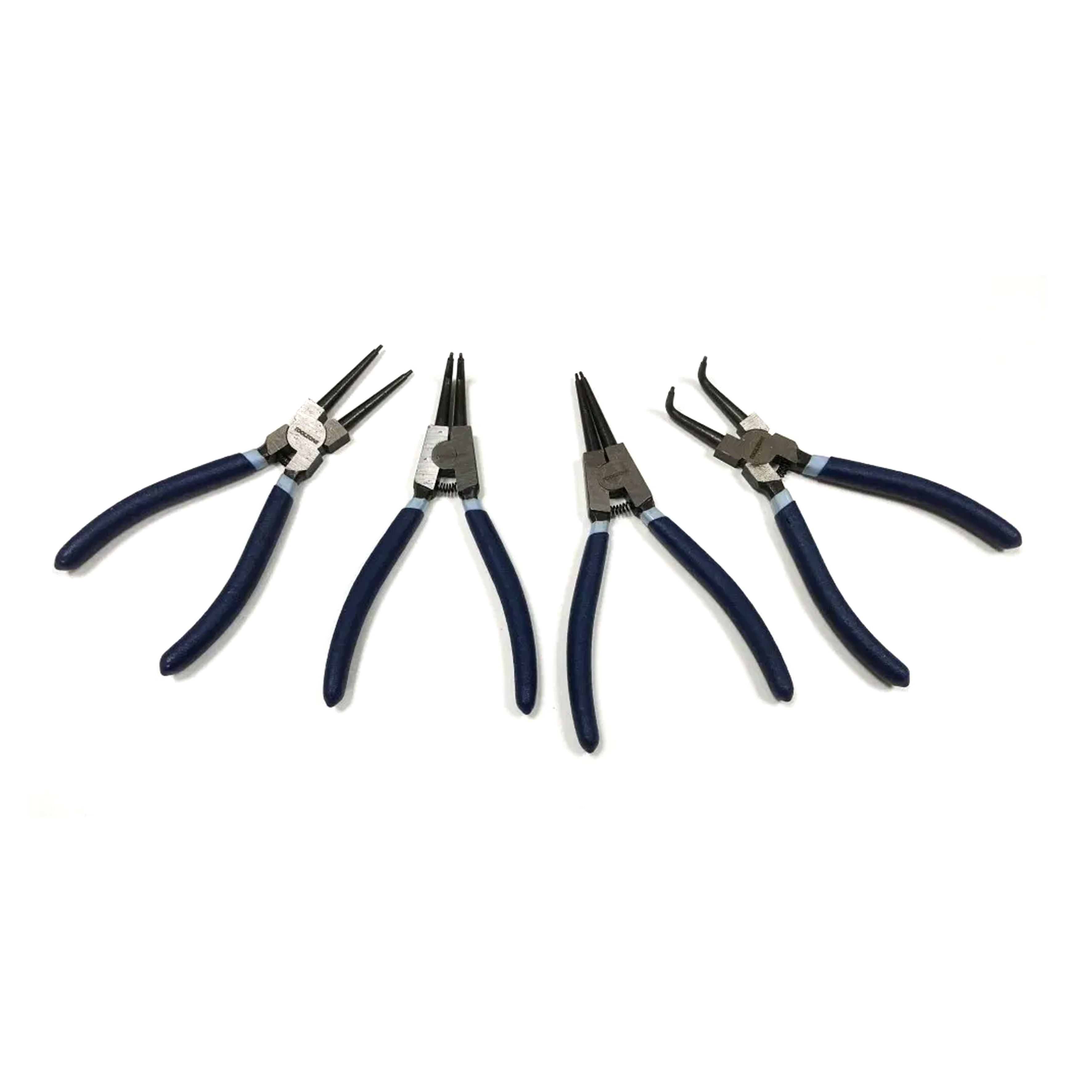 CIRCLIP PLIERS SET 4PC 7 INTERNAL AND EXTERNAL STRAIGHT AND BENT - TOOLZONE KDPPL241 thumbnail 5