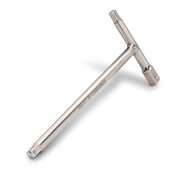 1/4 & 3/8 COMBO DRIVE TITANIUM TEE-BAR MOTION PRO 08-0805 image 1