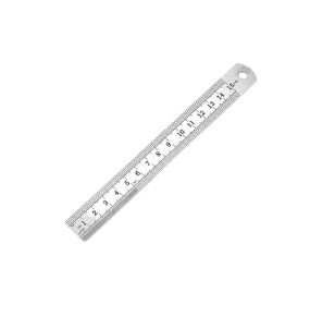 ENGINEERS 150mm STEEL RULE METAL STAINLESS image 1