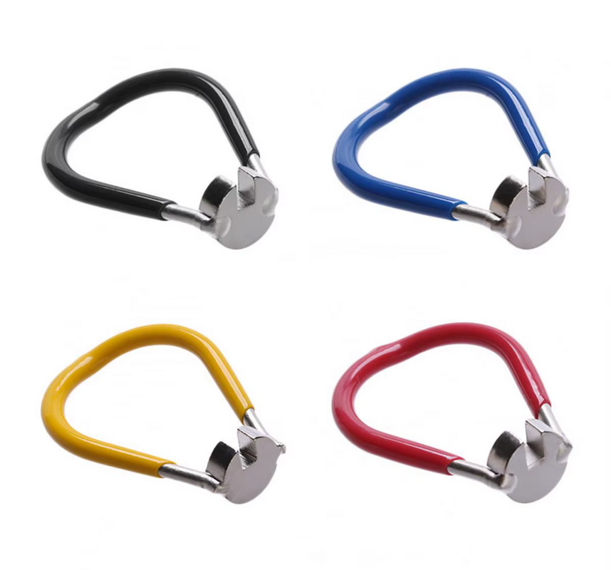 BICYCLE SPOKE WRENCH KEY SET OF4 SIZE 14G 3.5mm RED BLUE BLACK YELLOW image 1