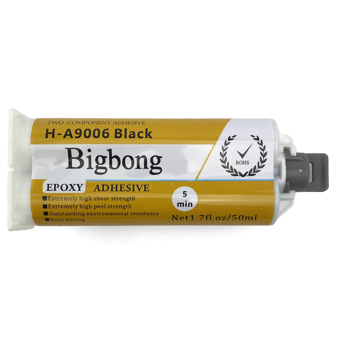 EPOXY STEEL 50ml BLACK 5 MINUTES ES-509 thumbnail 2