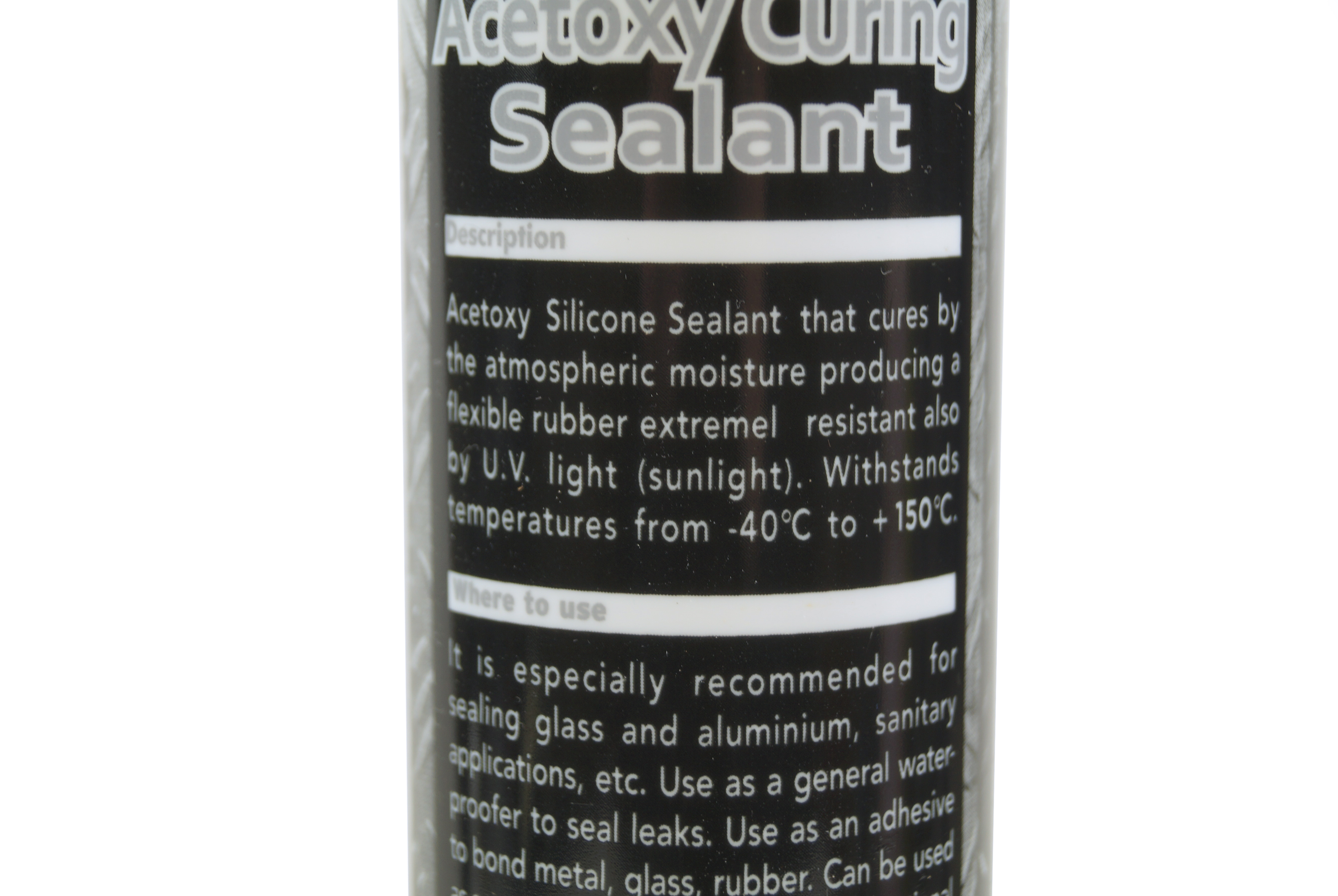 RTV SILICONE SEALANT CLEAR 280ml, EACH, LS25 thumbnail 2