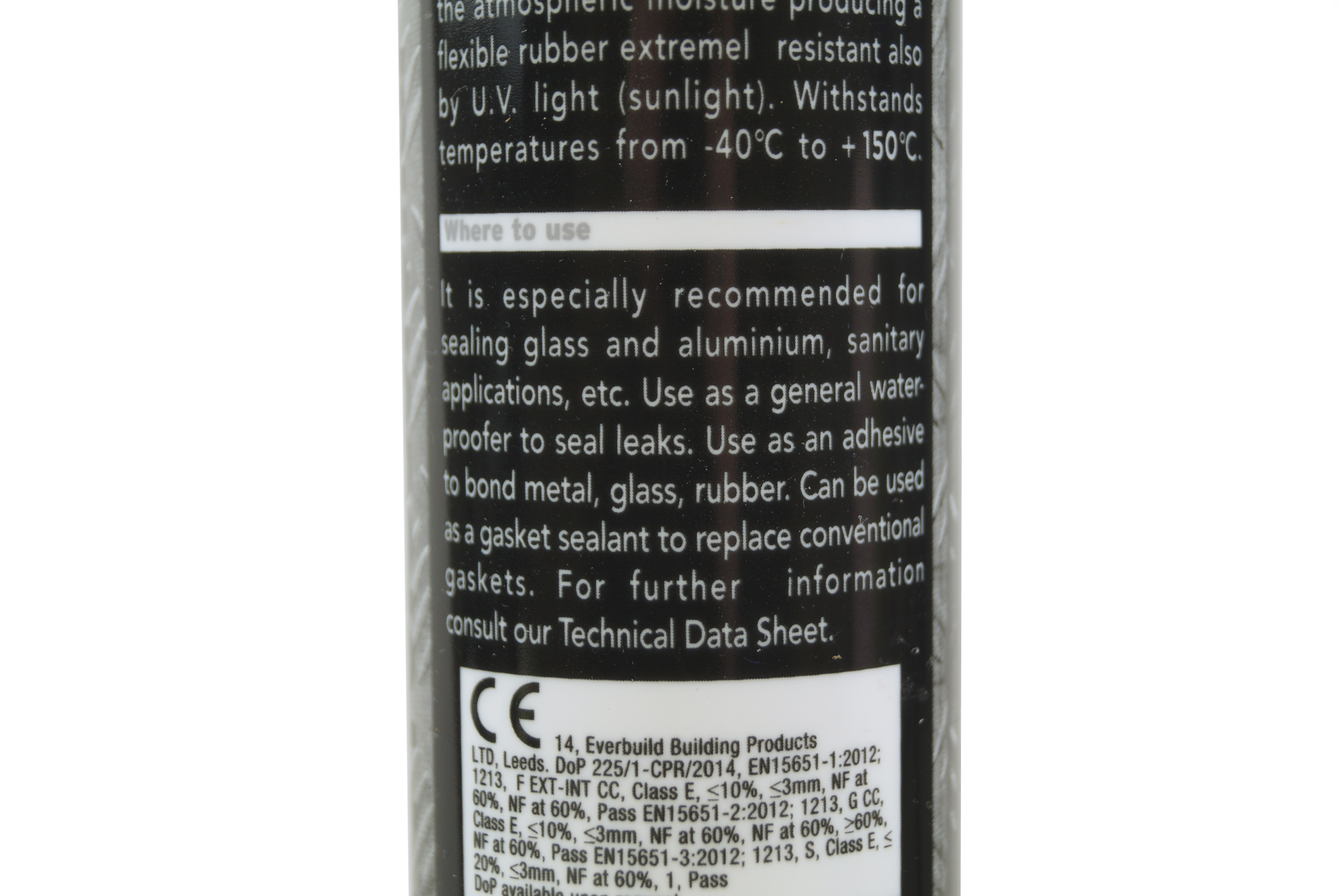 RTV SILICONE SEALANT CLEAR 280ml, EACH, LS25 thumbnail 3