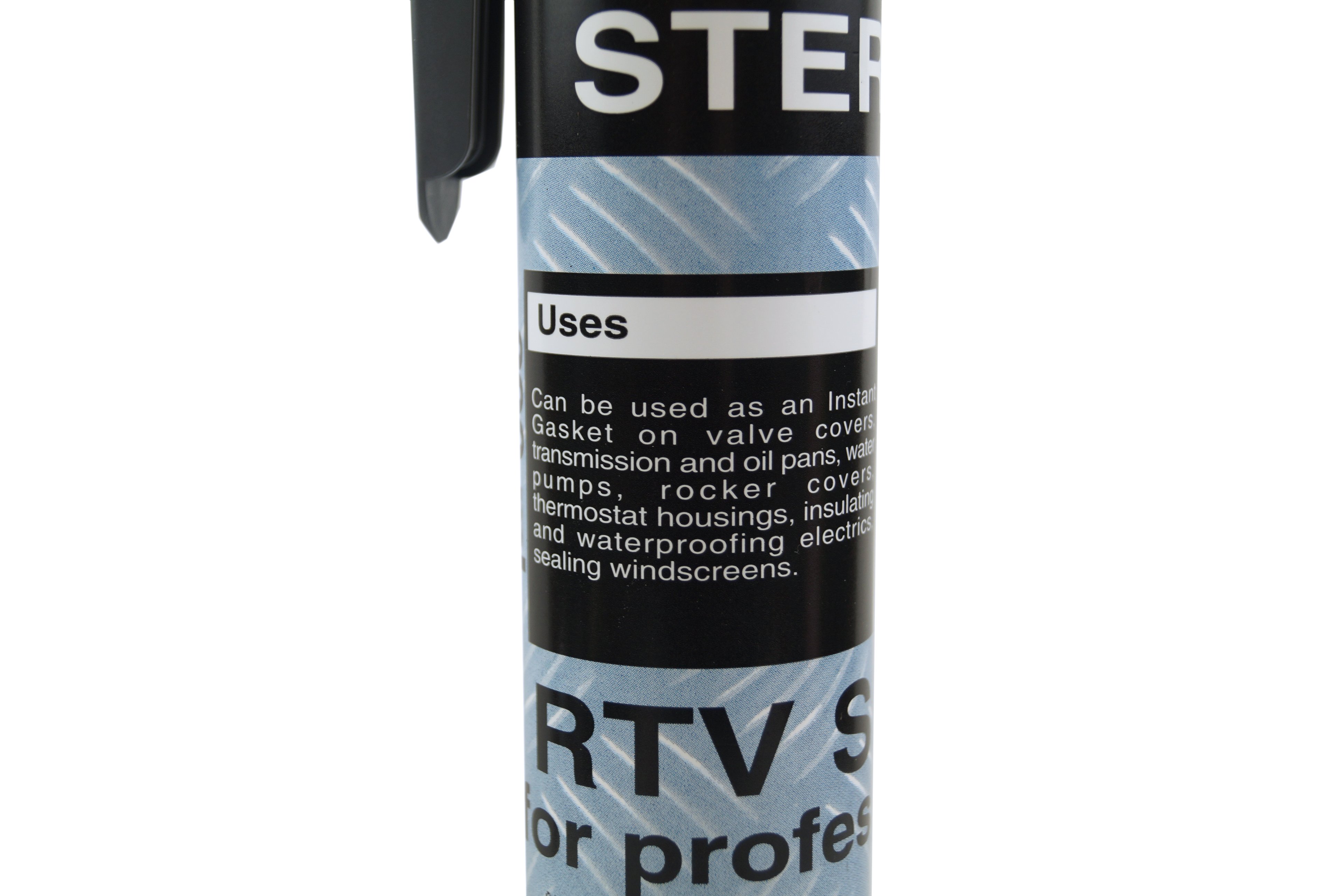 RTV HIGH TEMP SILICONE SEALANT, HIGH TEMPERATURE BLACK 200ml, LS185 thumbnail 2