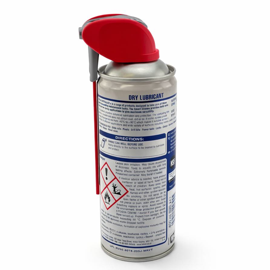 WD40 DRY Lubricant 400ml 44395, 01-413 thumbnail 3