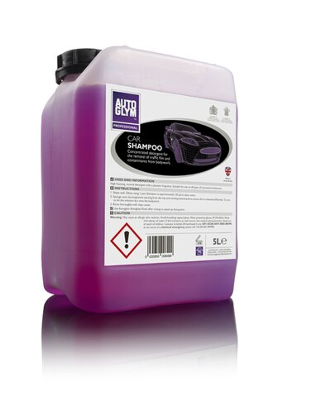 CAR SHAMPOO 5L AUTOGLYM 14005 image 1