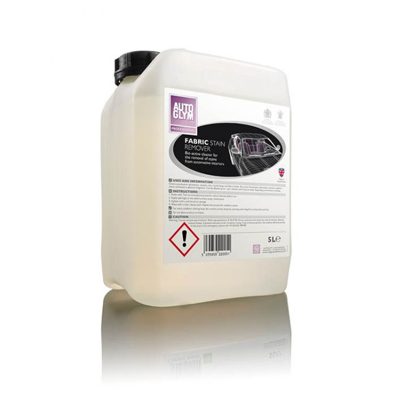 FABRIC STAIN REMOVER 5L AUTOGLYM 22005 image 1